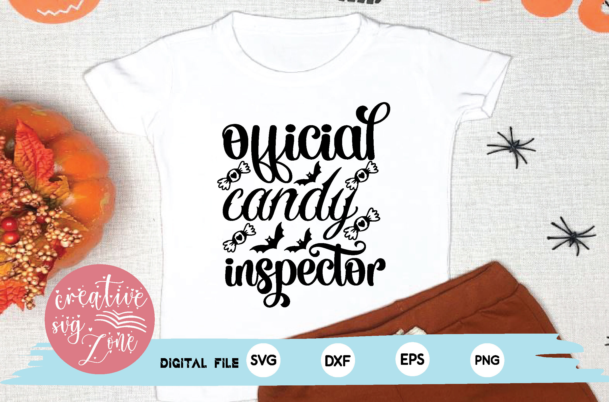 official candy inspector svg By creativesvgzone | TheHungryJPEG