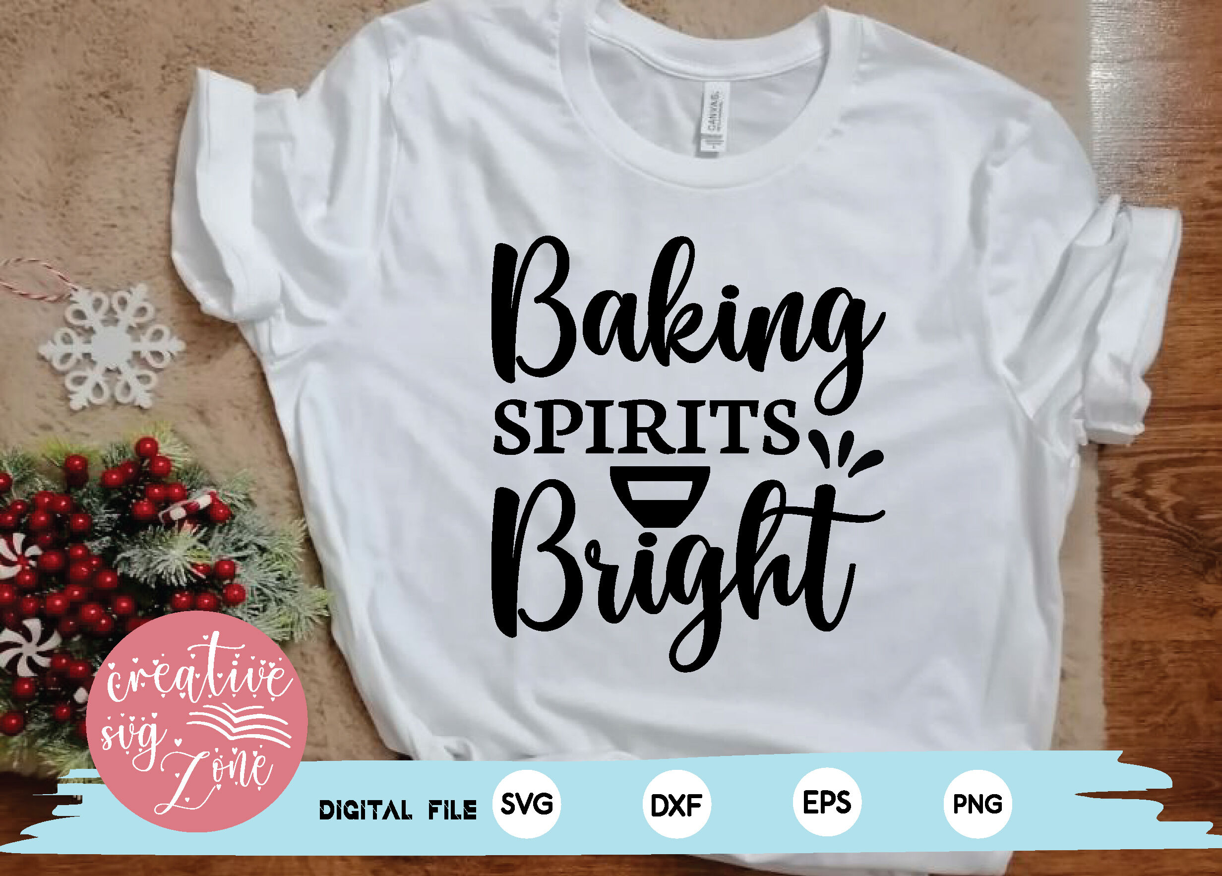 baking spirits bright svg By creativesvgzone | TheHungryJPEG
