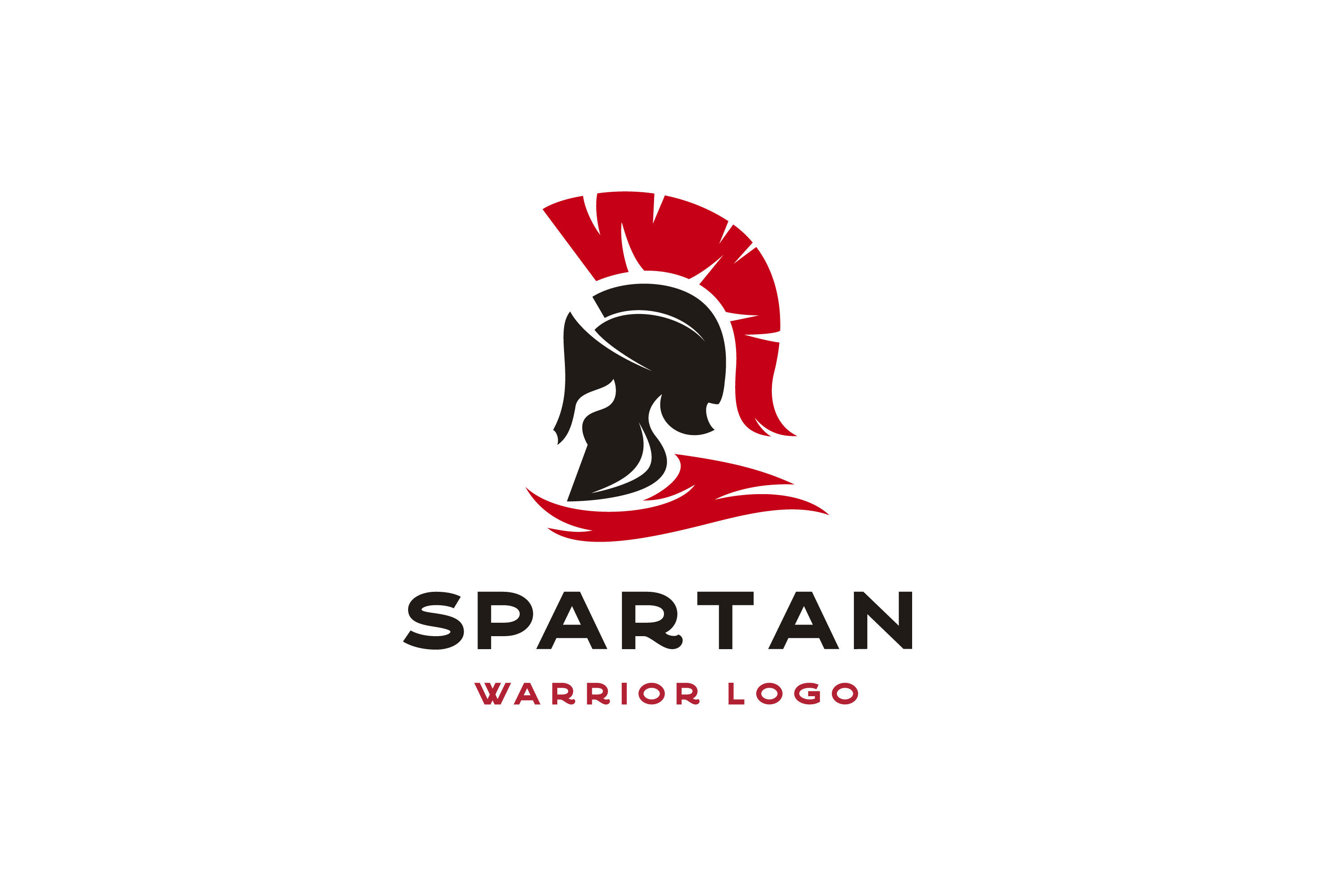 Vintage Spartan Sparta Logo, Spartan Helmet Logo Design By