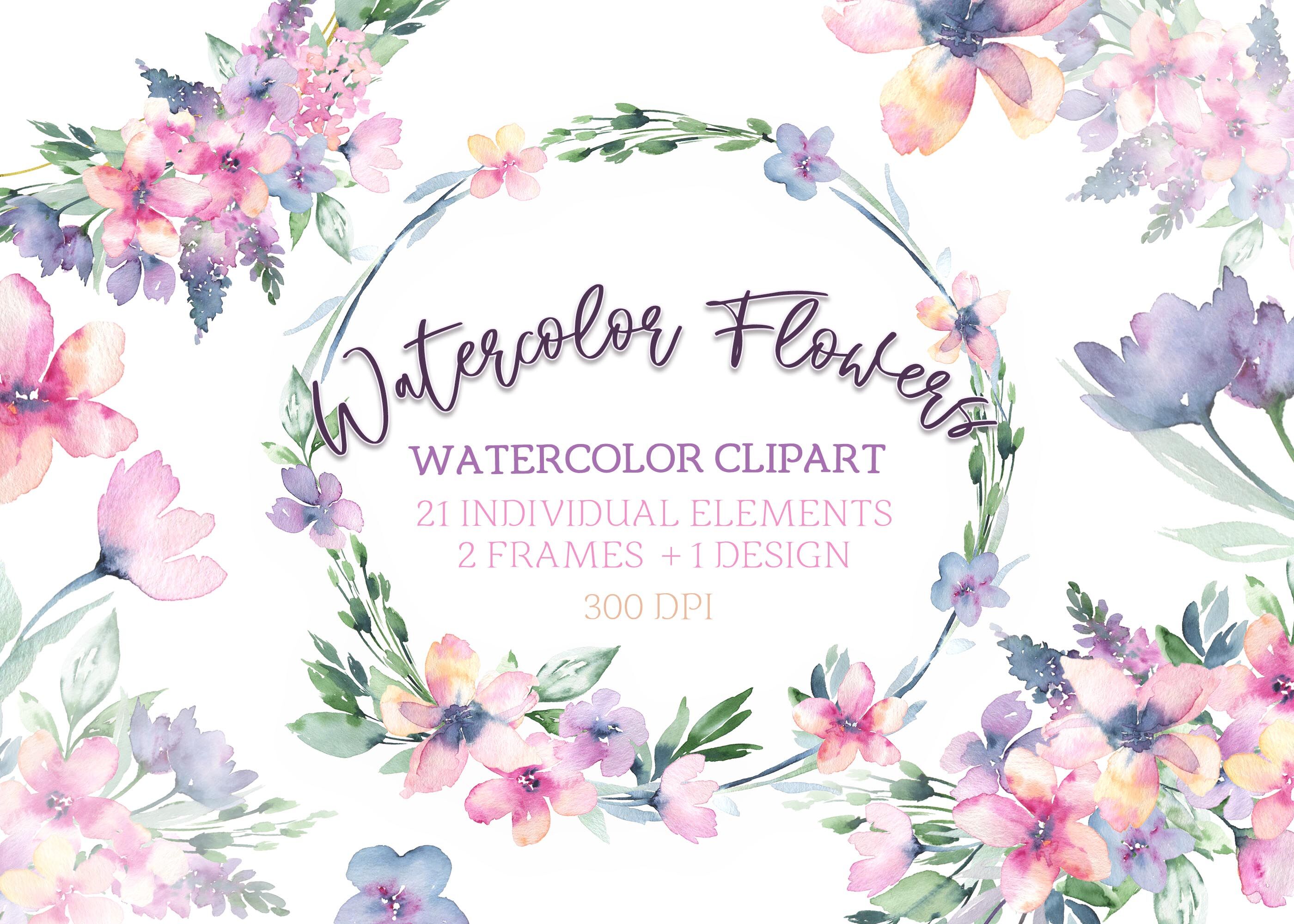 frame flower clipart