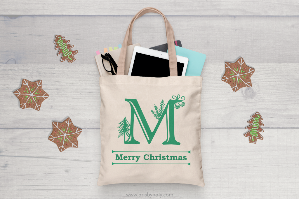 Christmas Alphabet SVG for crafts and sublimation. By ArtsByNaty ...