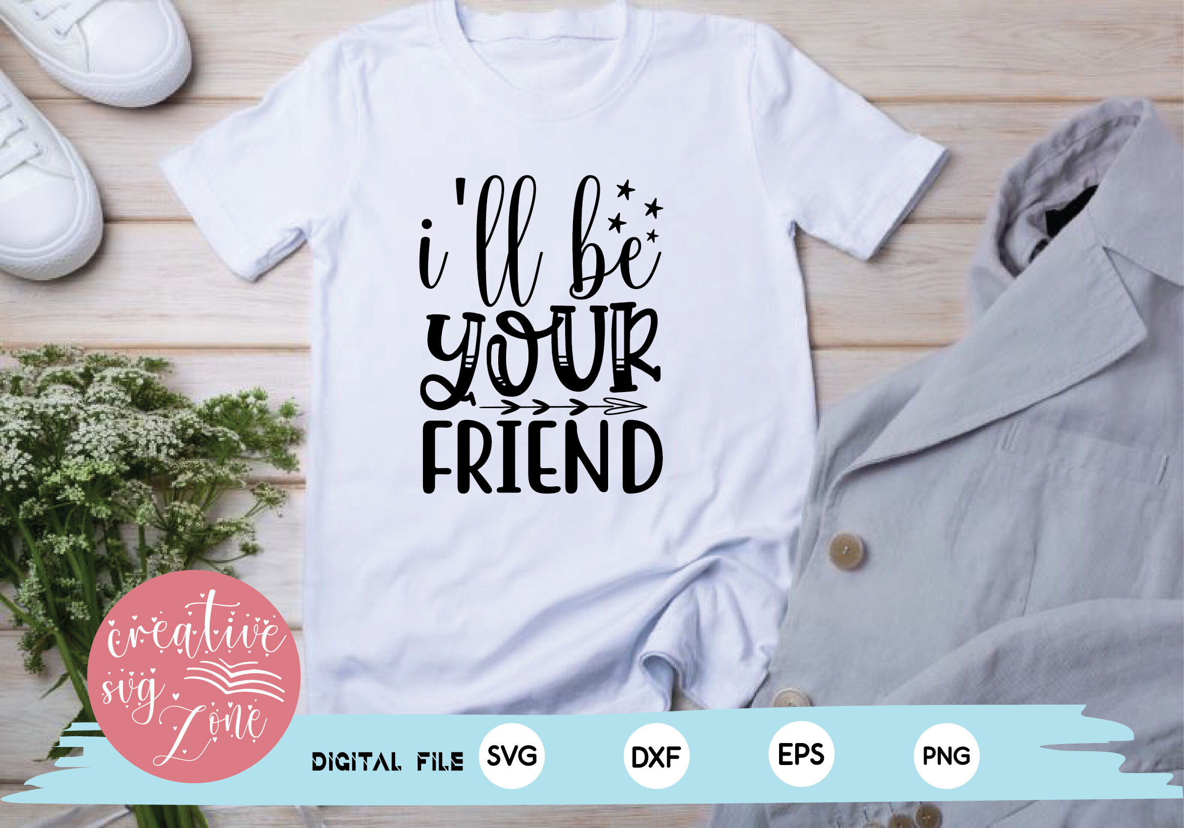 Friends SVG Bundle By creativesvgzone | TheHungryJPEG