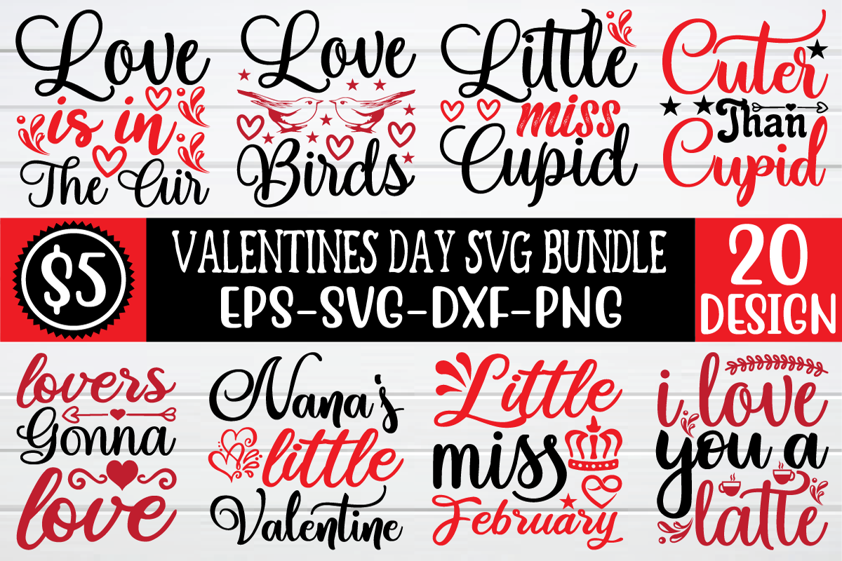 Valentine Svg Bundle By Creativesvgzone Thehungryjpeg