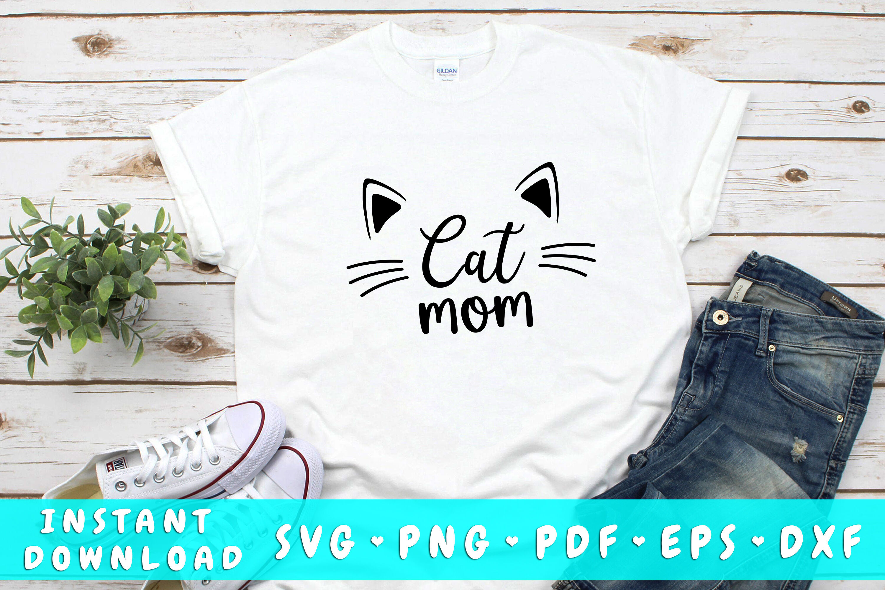 Cat mom SVG By LemonStudioCreations | TheHungryJPEG