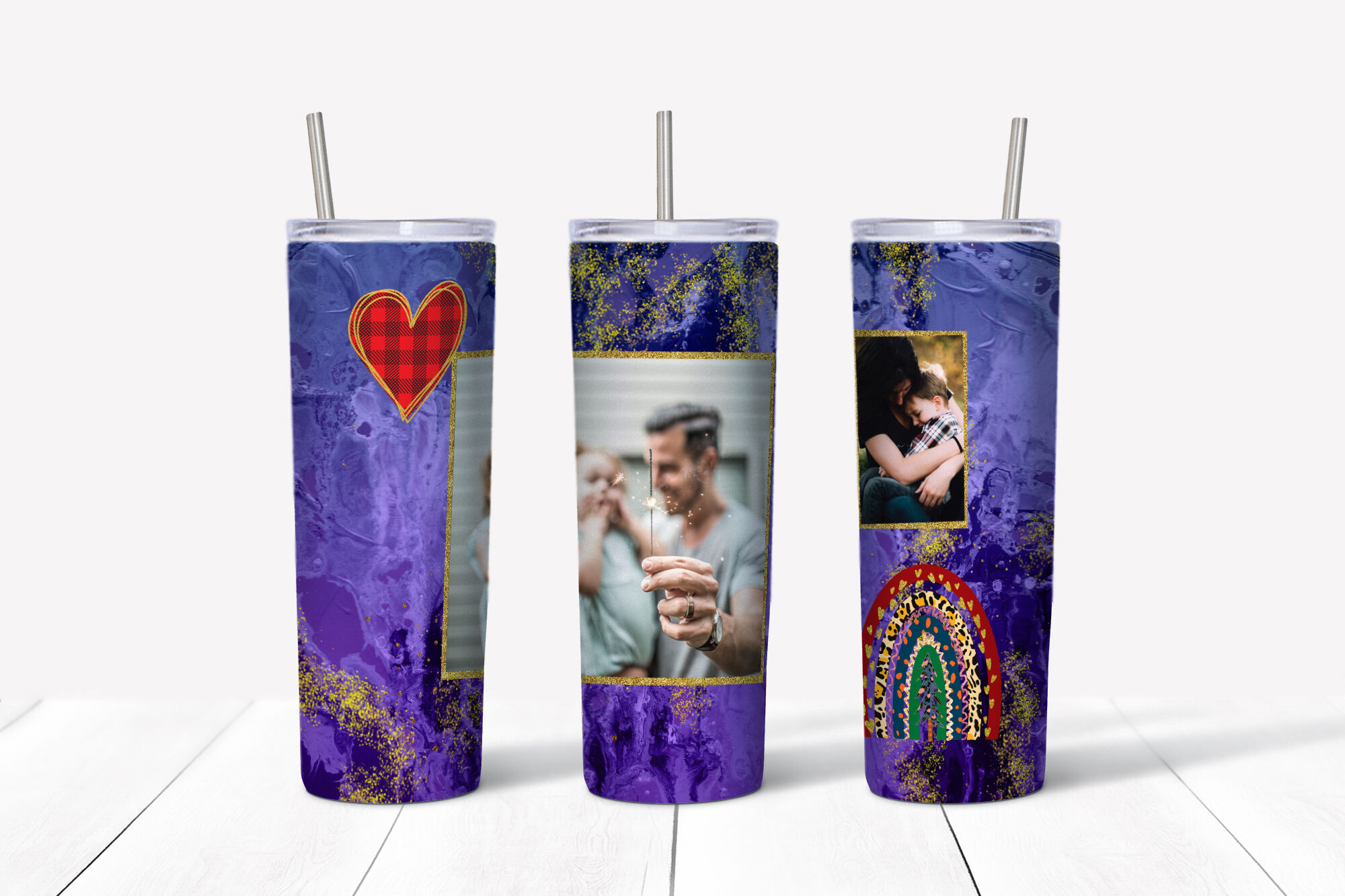 Photo tumbler sublimation By NatashaPrando | TheHungryJPEG