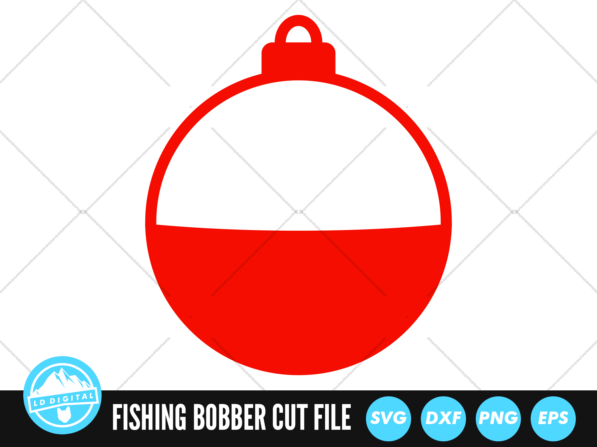 Fishing Bobber SVG, Fishing Float Cut File, Fishing SVG By LD Digital