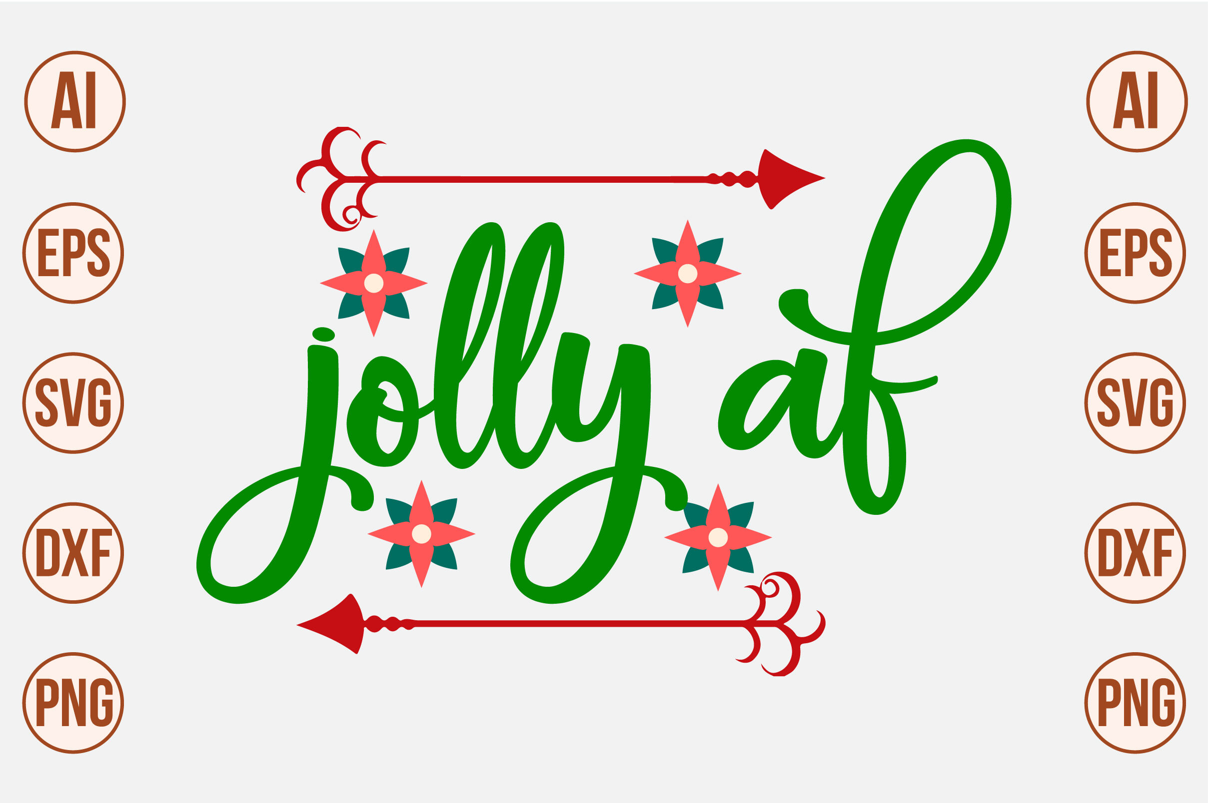 Free Jolly Af Svg For Cricut