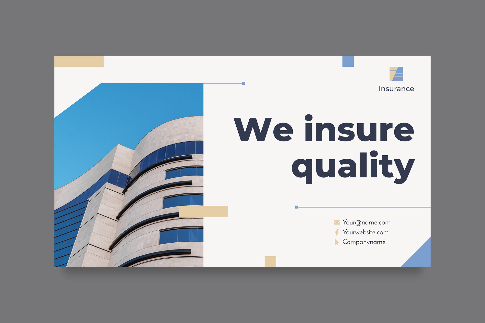 insurance company presentation