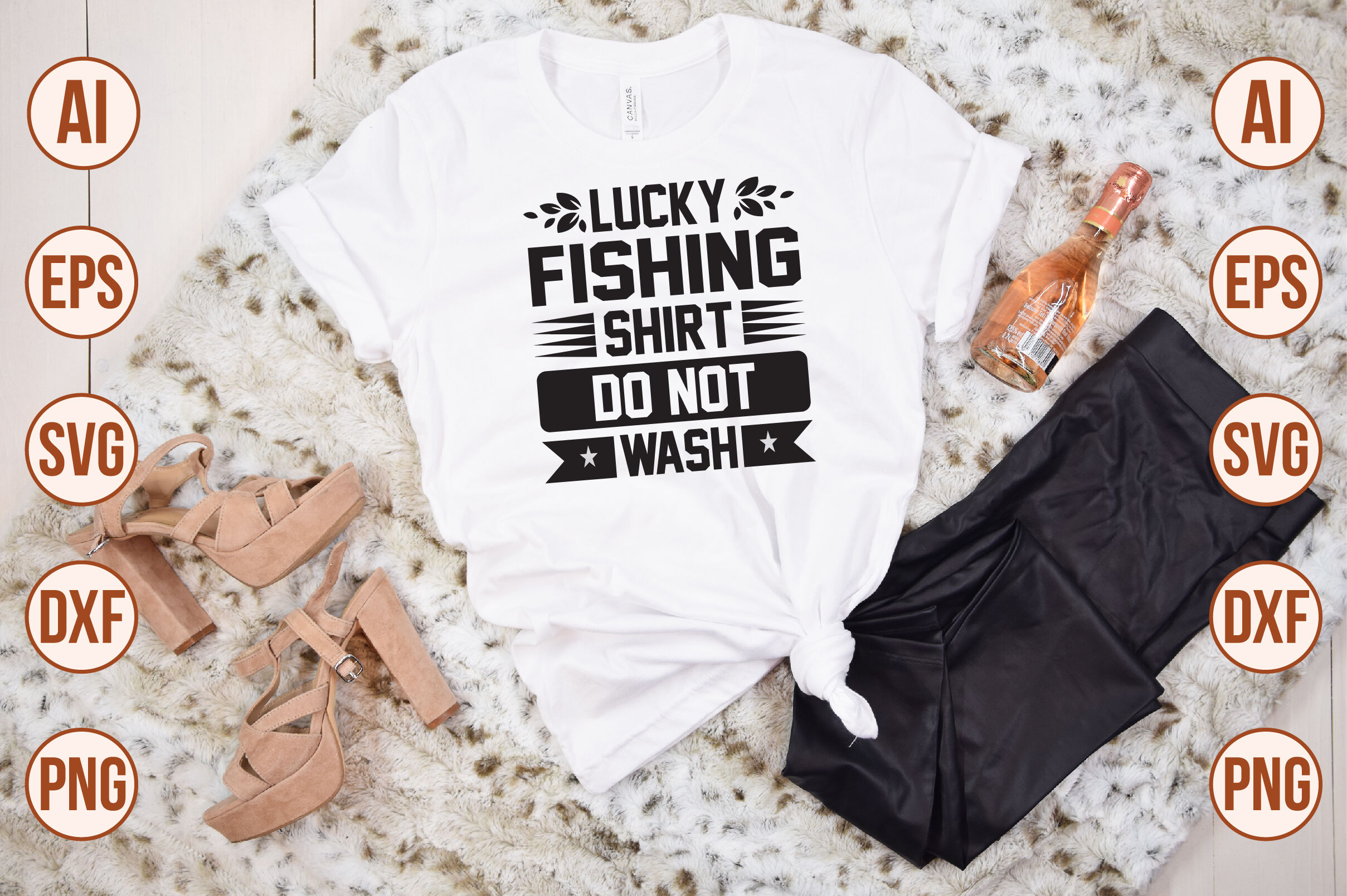 lucky fishing shirt do not wash t shirt By orpitabd
