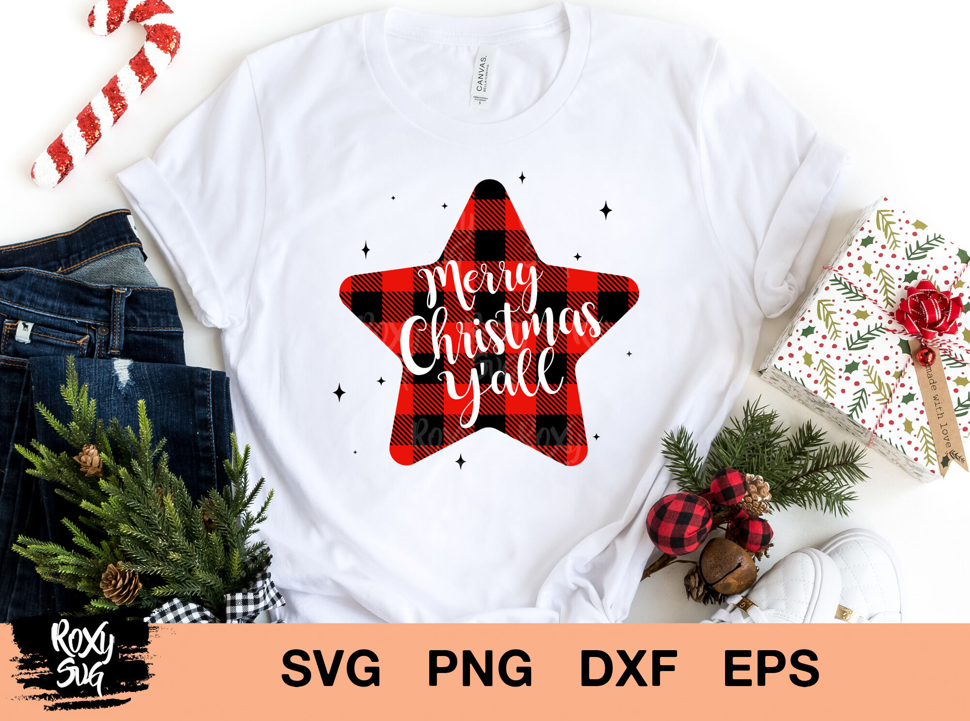 Merry Christmas yall svg, By Lovely Graphics | TheHungryJPEG.com