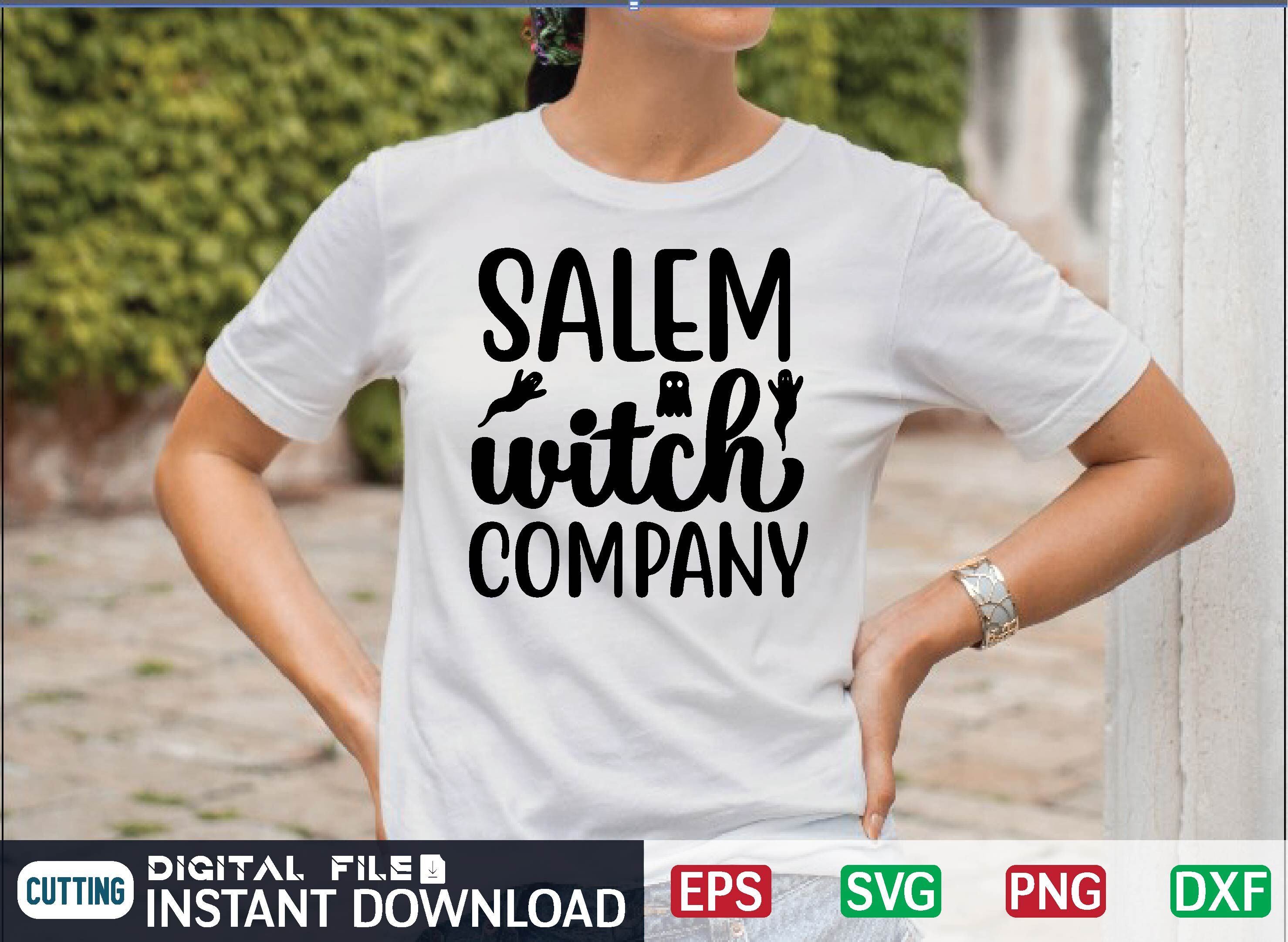 SALEM witch COMPANY svg design By Print Store | TheHungryJPEG