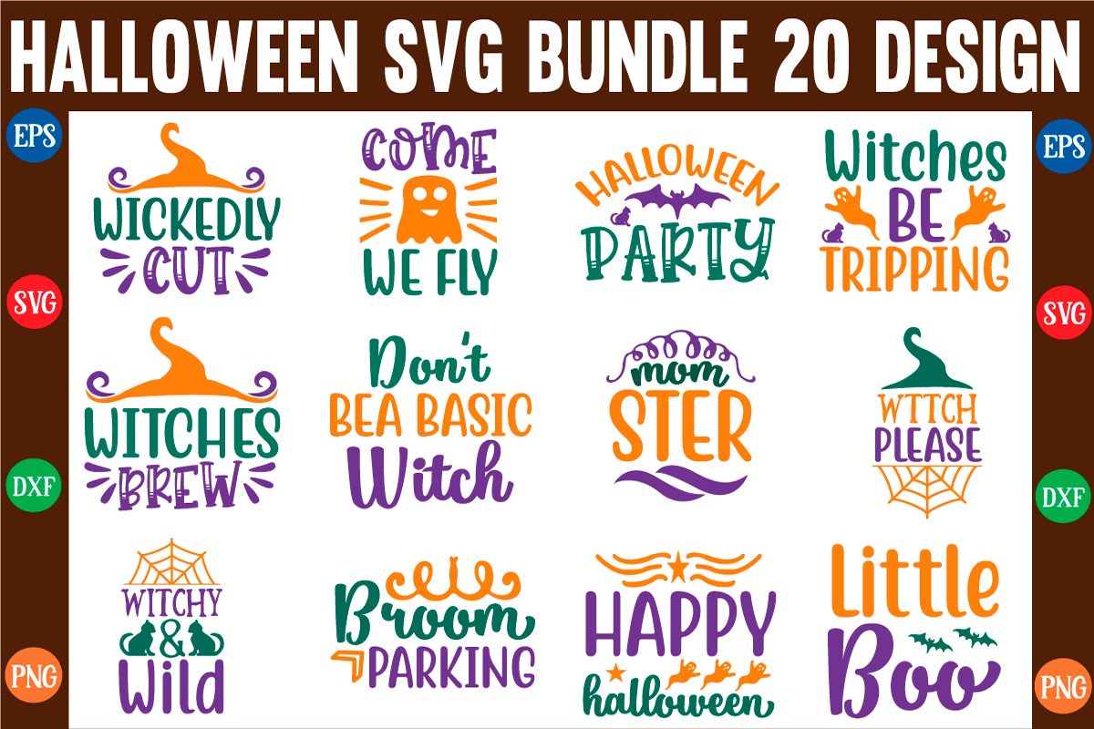 Halloween Svg Bundle By Print Store 