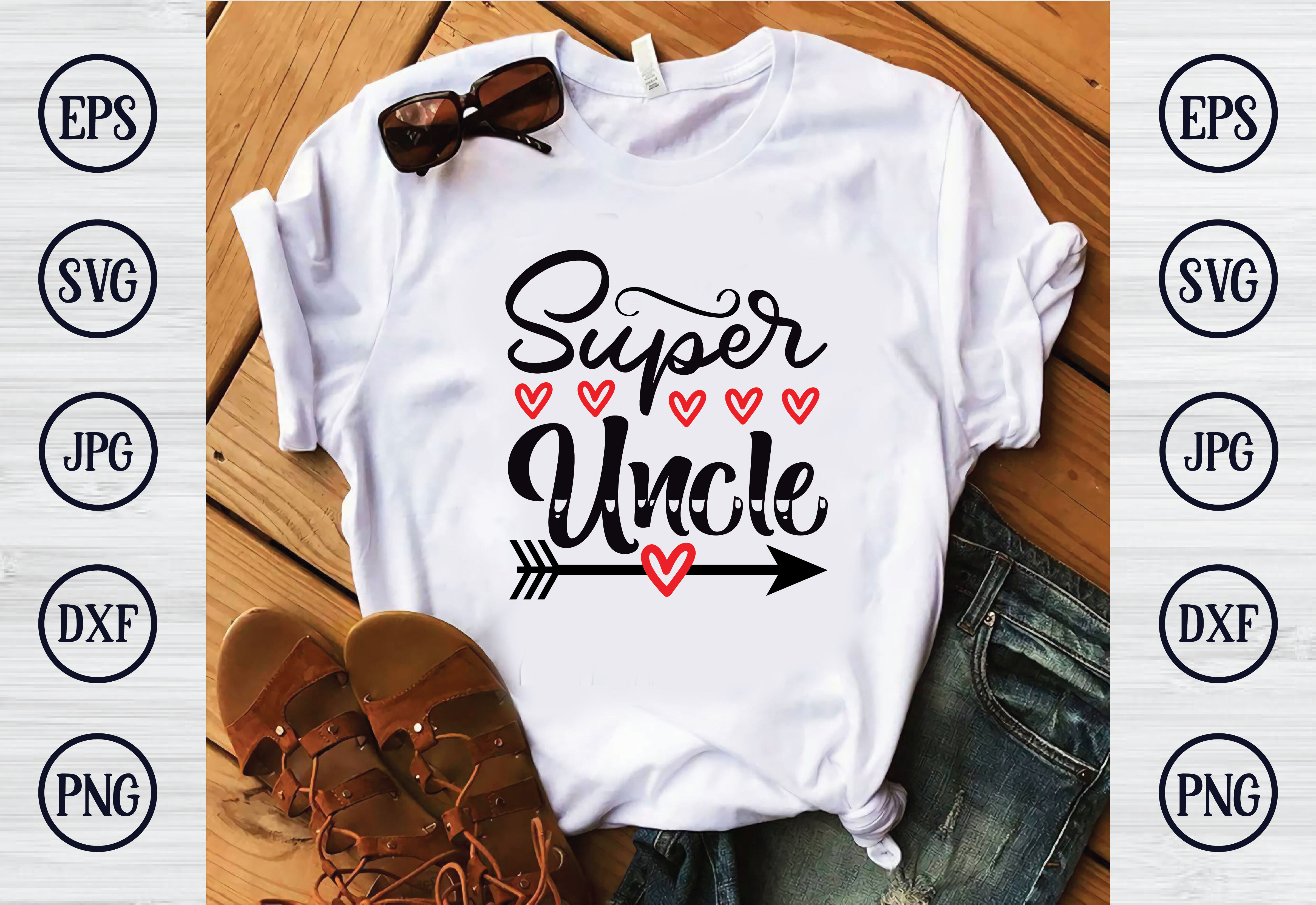 Super Uncle By Design Svg TheHungryJPEG