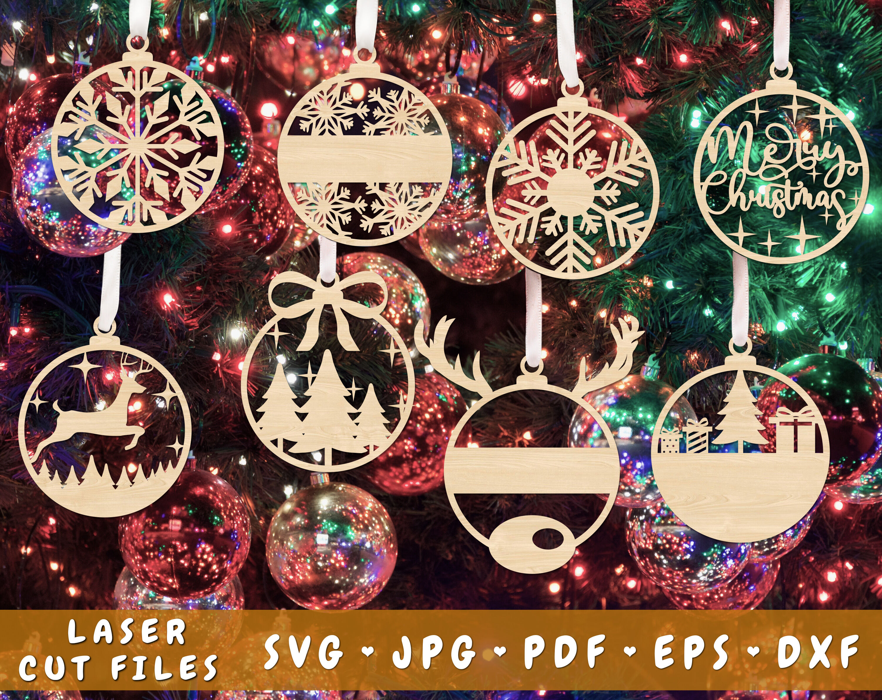 318 Laser Co. - Christmas Ornament Kits - 430985