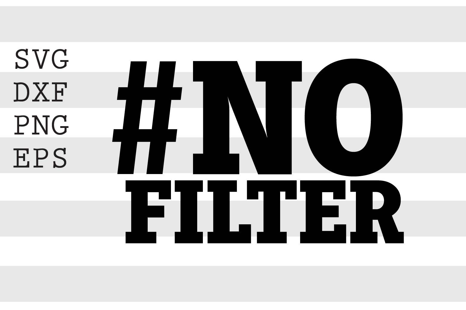 No filter SVG By spoonyprint TheHungryJPEG