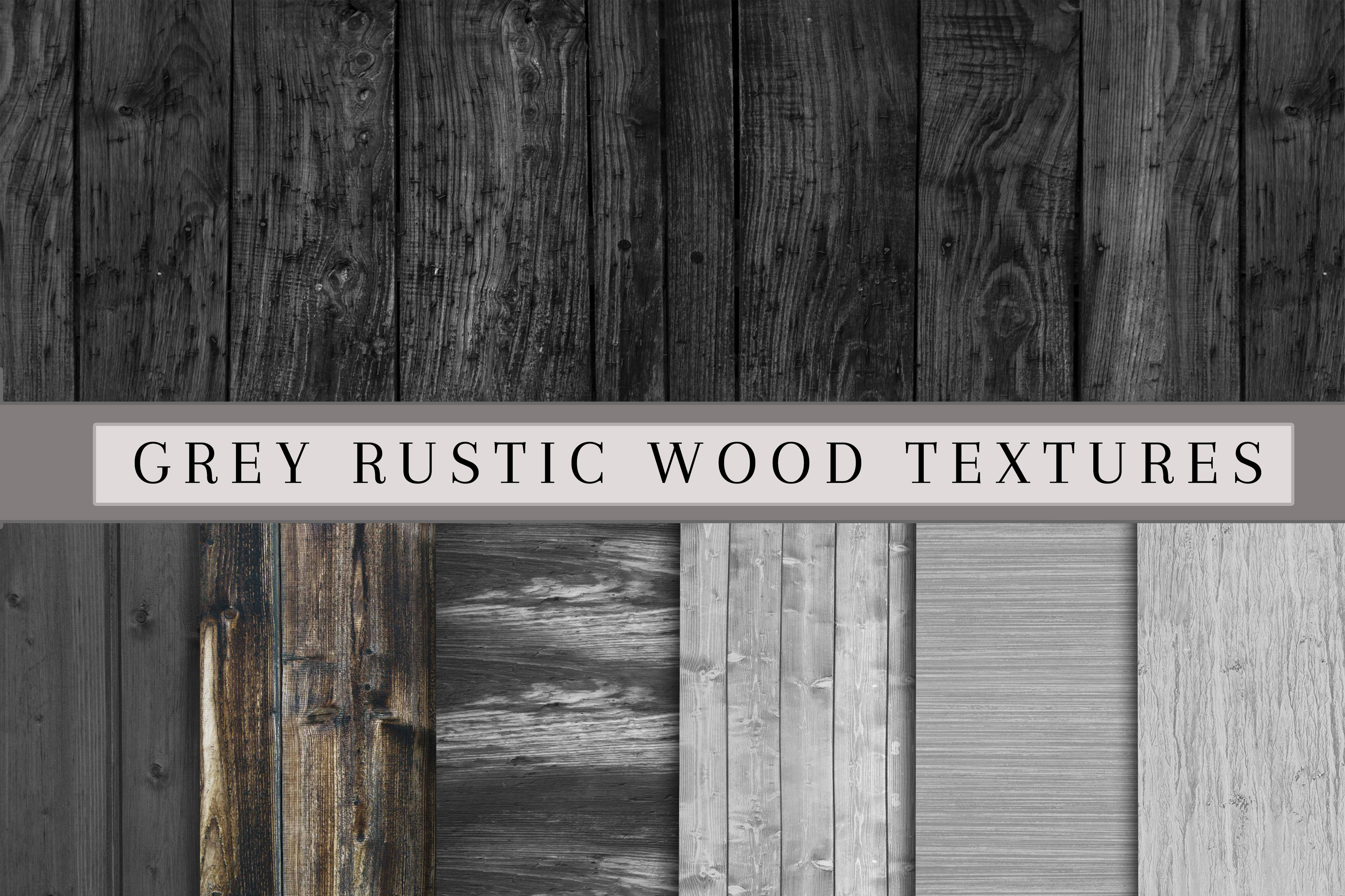 Grey Wood , Grey Rustic Wood By TheRoseMind