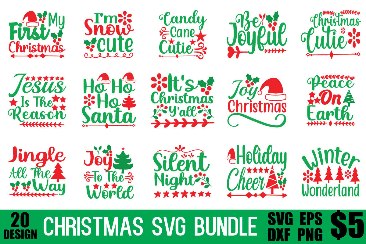 Christmas svg bundle By design svg | TheHungryJPEG