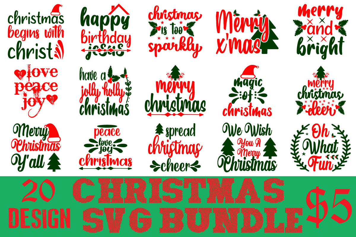 Christmas svg bundle By design svg | TheHungryJPEG