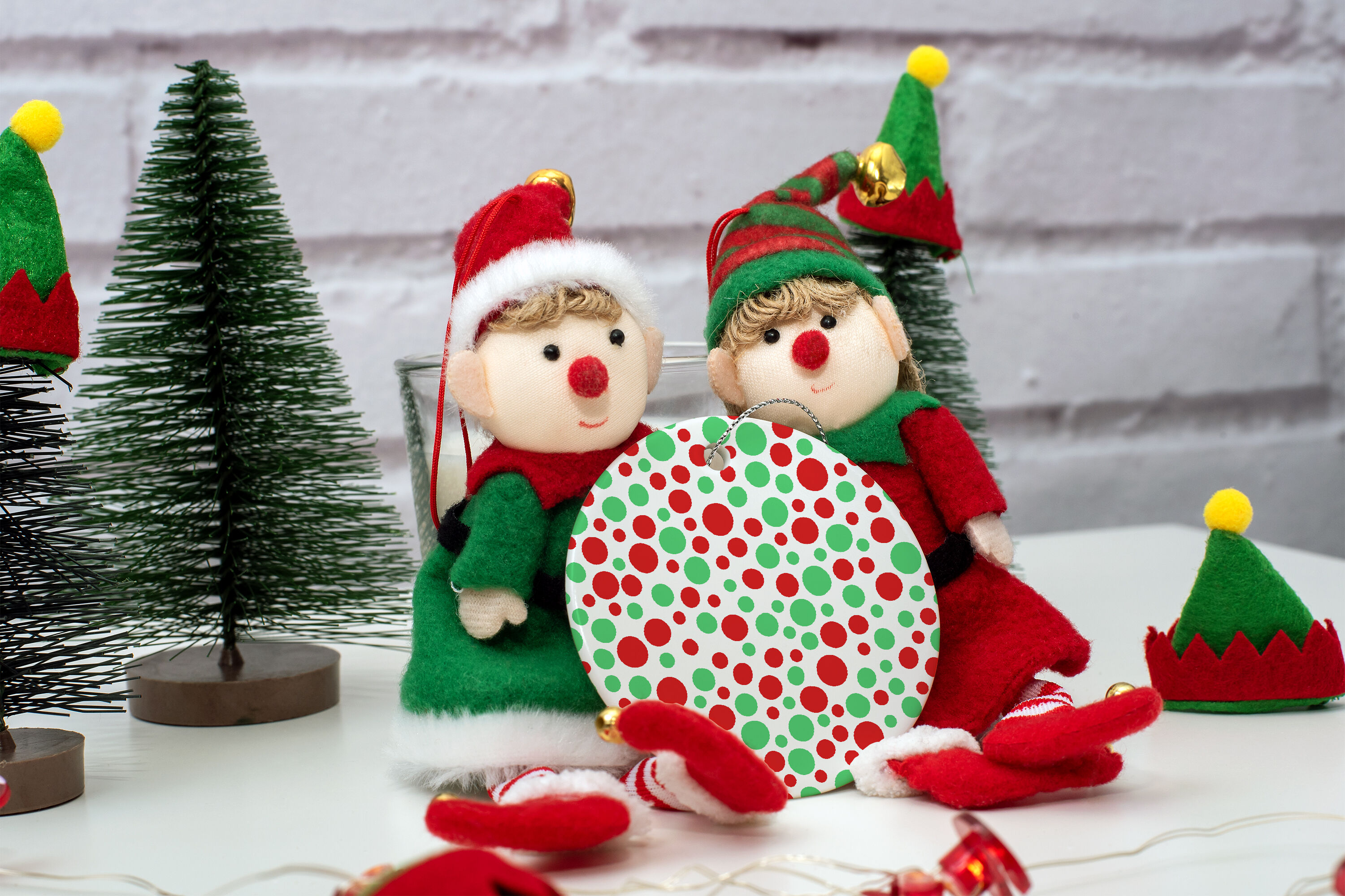 How to do sublimation on ceramic christmas ornaments 