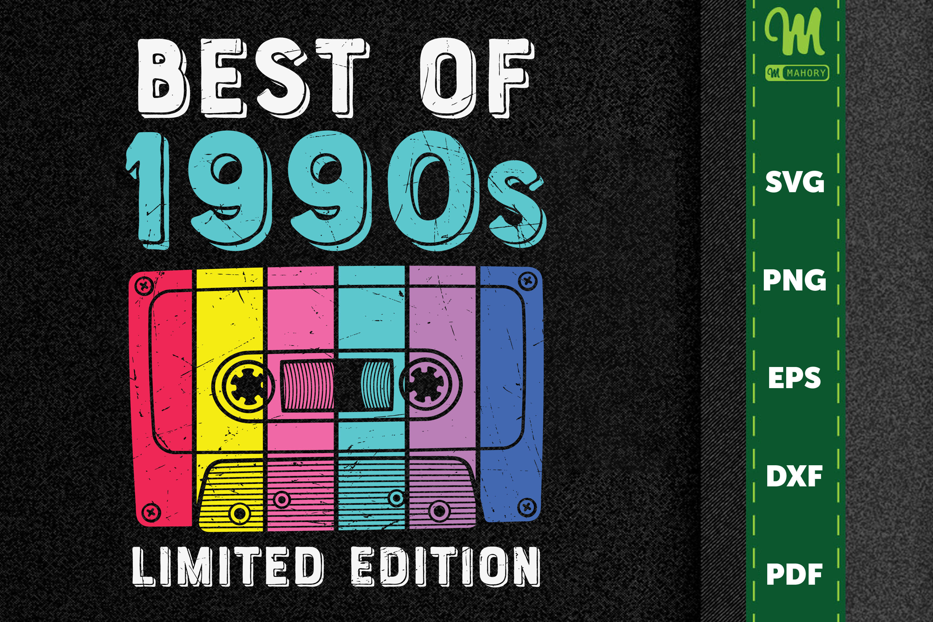 Best of 1990s Cassette Limited Edition By Novalia | TheHungryJPEG.com