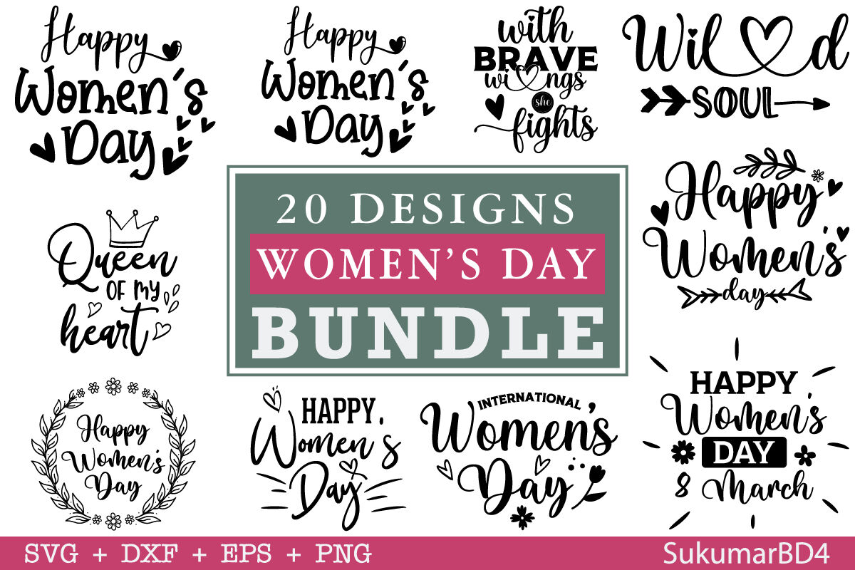 Women's Day SVG Bundle By sukumarbd4 | TheHungryJPEG
