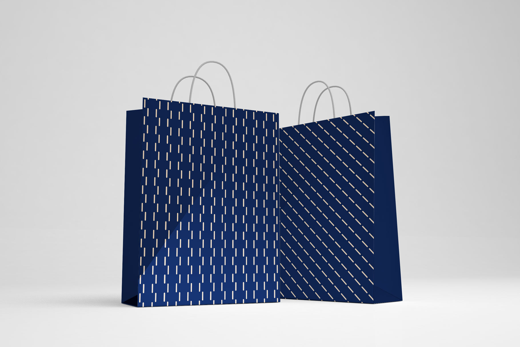 Blue minimalistic striped patterns By ExpressShop | TheHungryJPEG