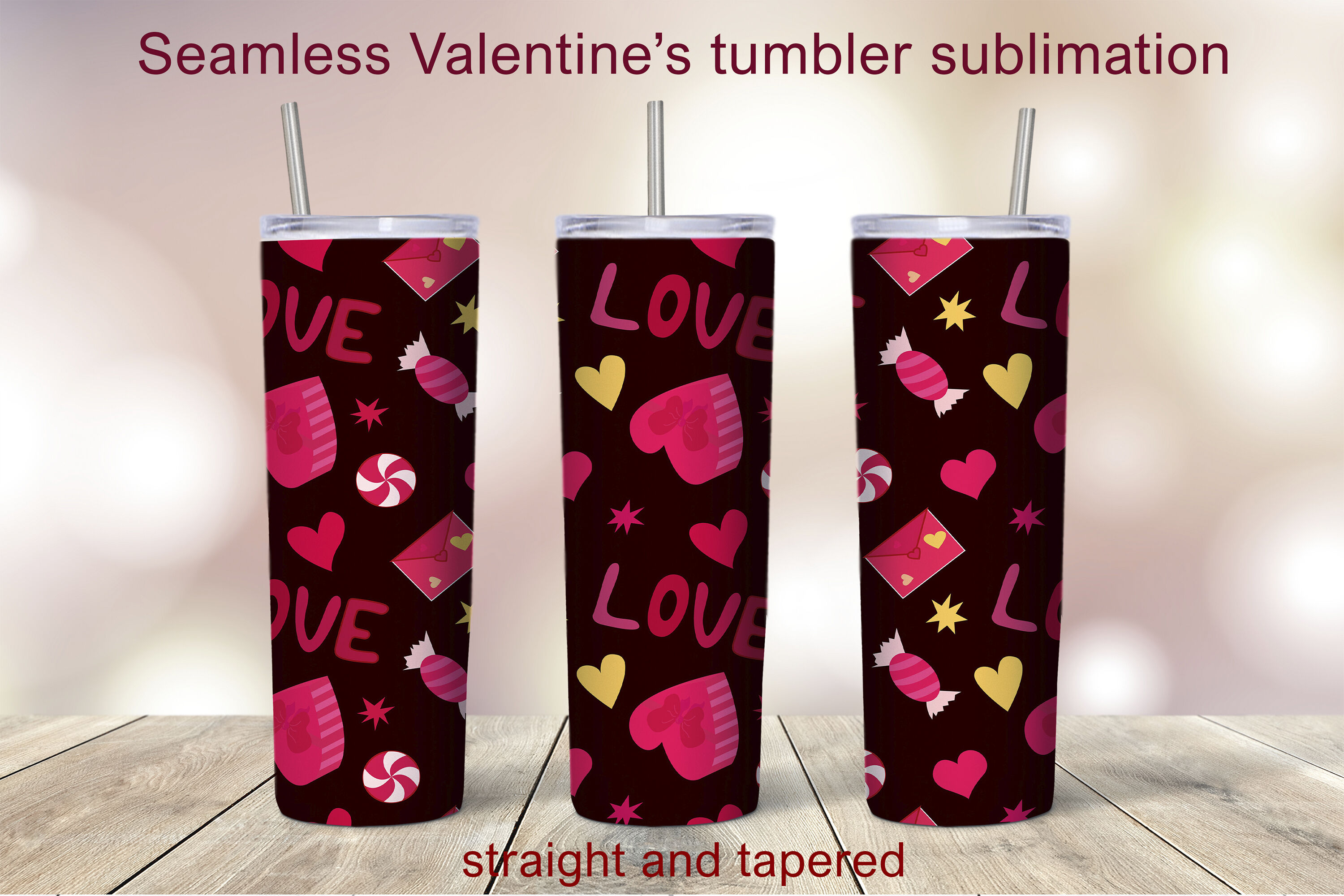 Tumbler Design Valentines Day PNG Sublimation Tumbler 20oz Forever Love  Tumbler PNG Valentines Day Sublimation Design Valentines Day Tumbler