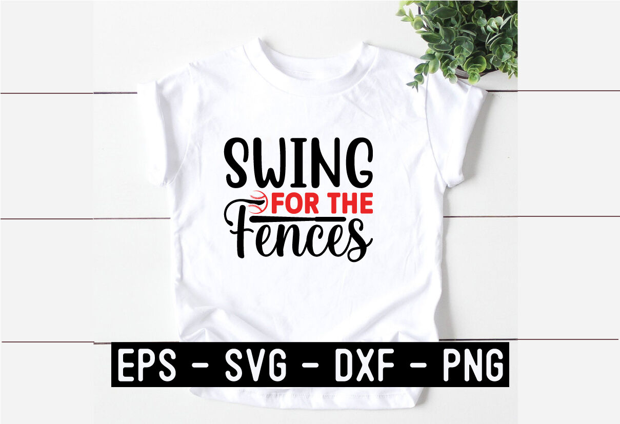 Swing for the Fences graphic tee in 2023