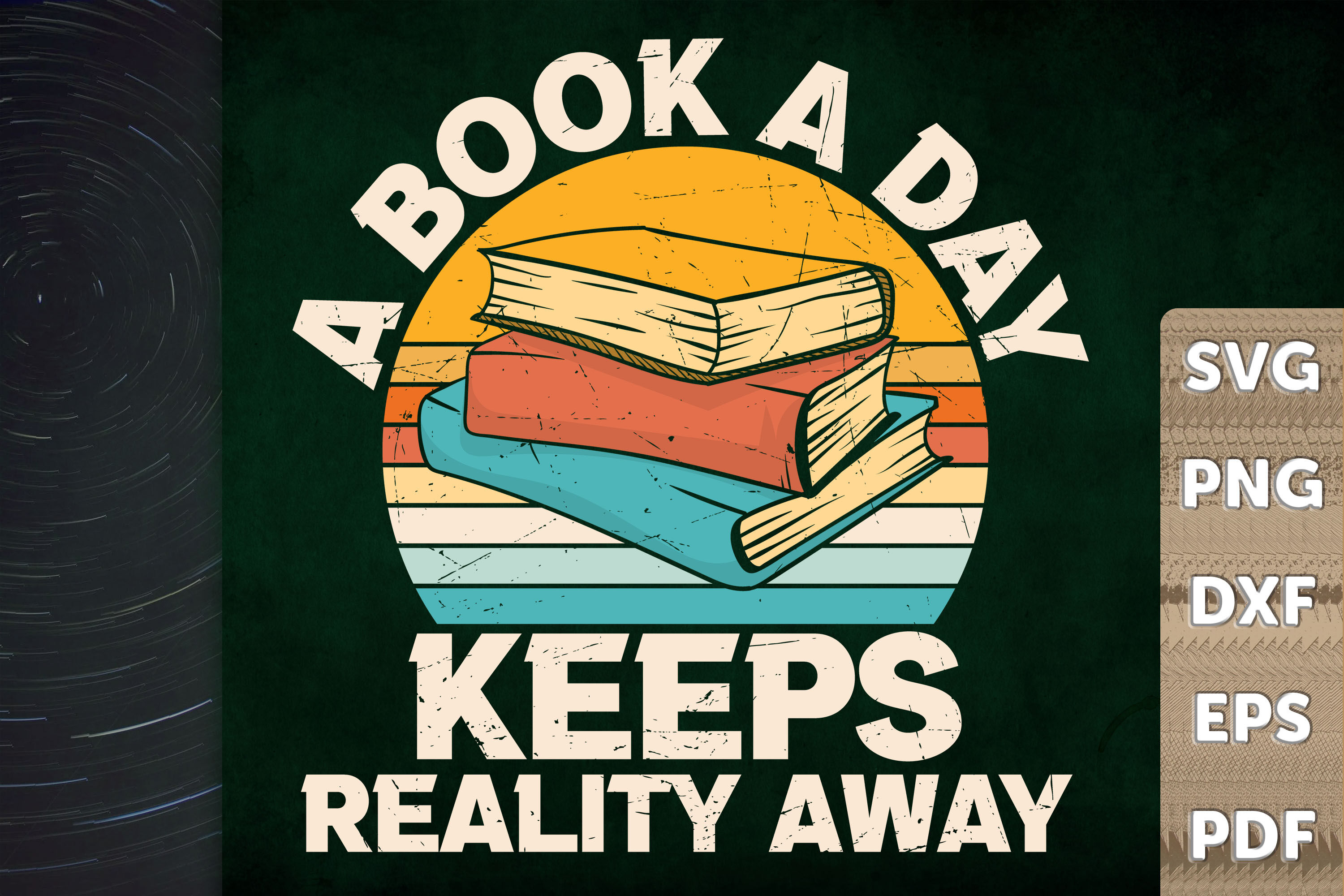 A book a day Keeps reality away - 3x3