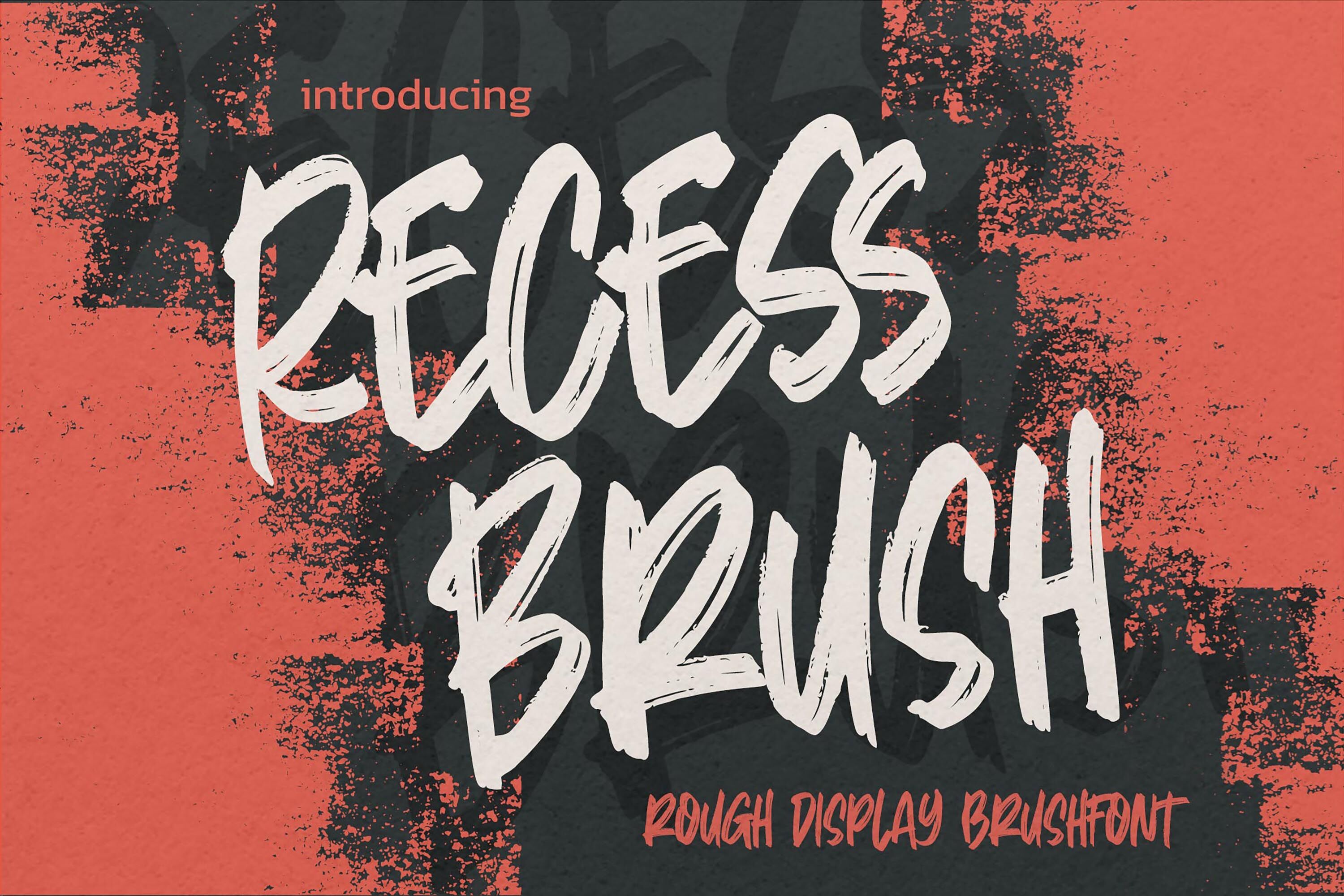 Recess Brush By wsnstudio | TheHungryJPEG