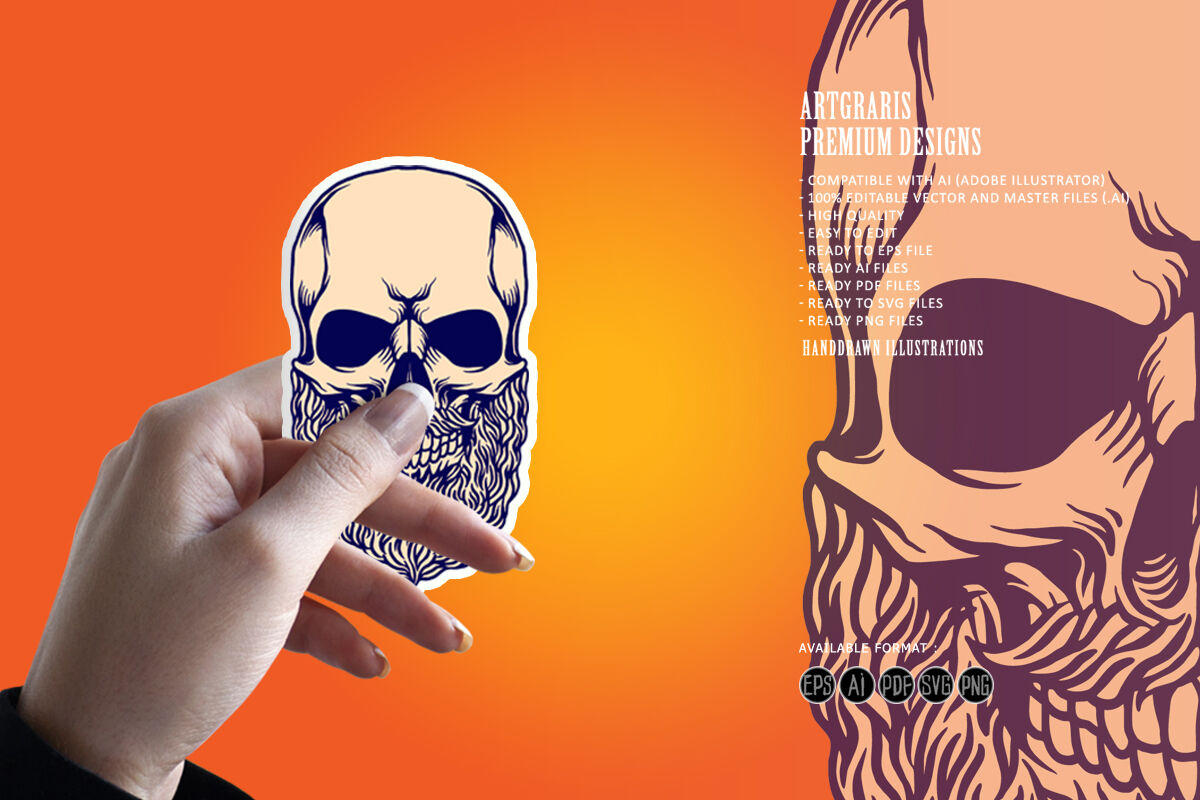 Calavera , Calavera Beard Skull Day of the Dead, Skull Tattoo Design  transparent background PNG clipart | HiClipart