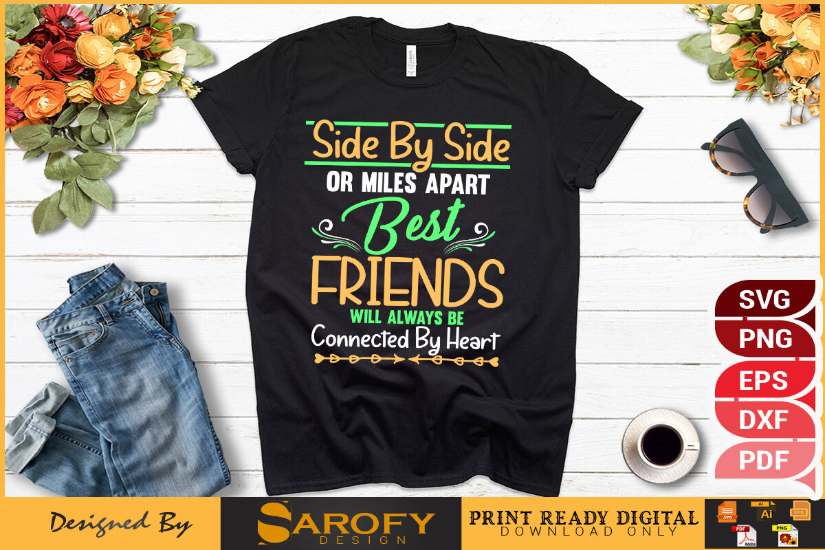 Friendship Day Gift T-shirt Design By Sarofydesign | TheHungryJPEG