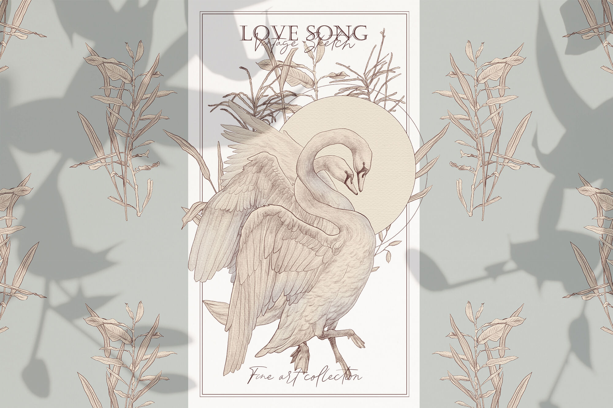 LOVE SONG - birds fine art collection By TayArtStore | TheHungryJPEG