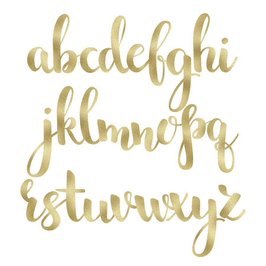 gold glitter and foil alphabet clipart ii by pededesigns