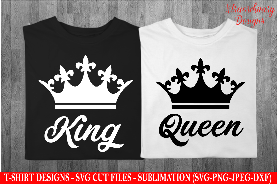 T-shirts Duplas – King & Queen – STAMP