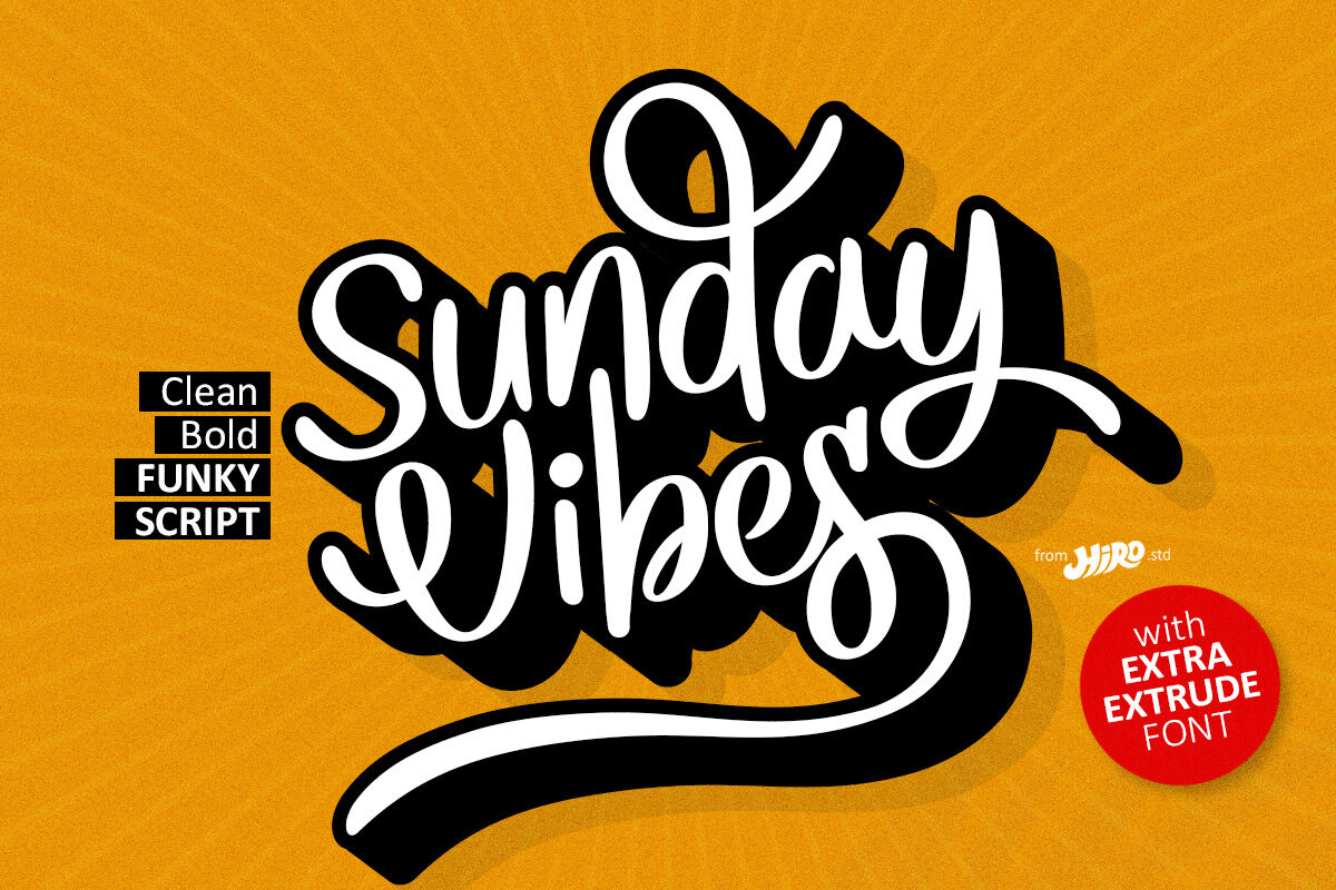 Sunday Vibes - Funky Script By HIRO std