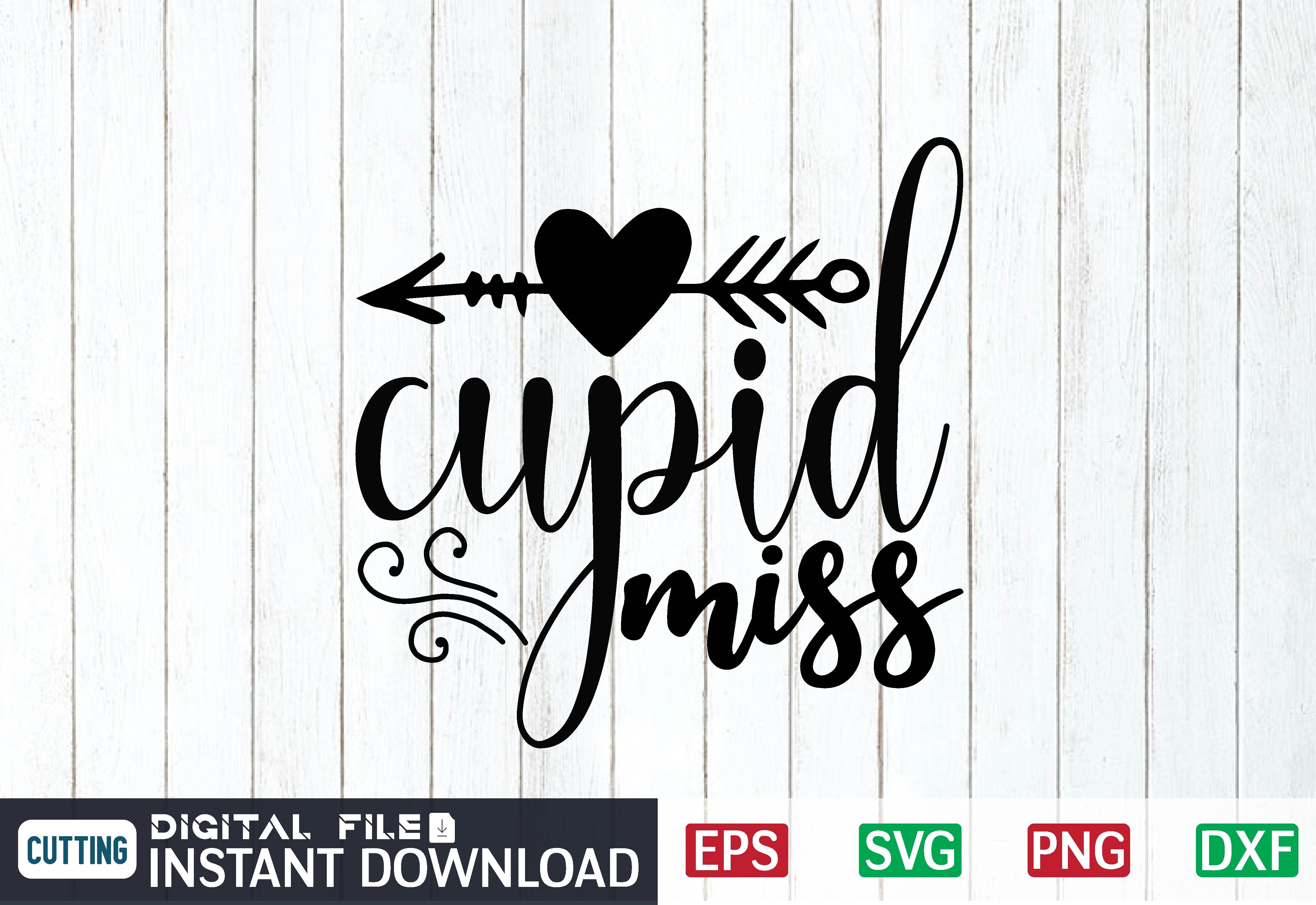 Cupid Miss Svg Design By Print Store Thehungryjpeg 2200