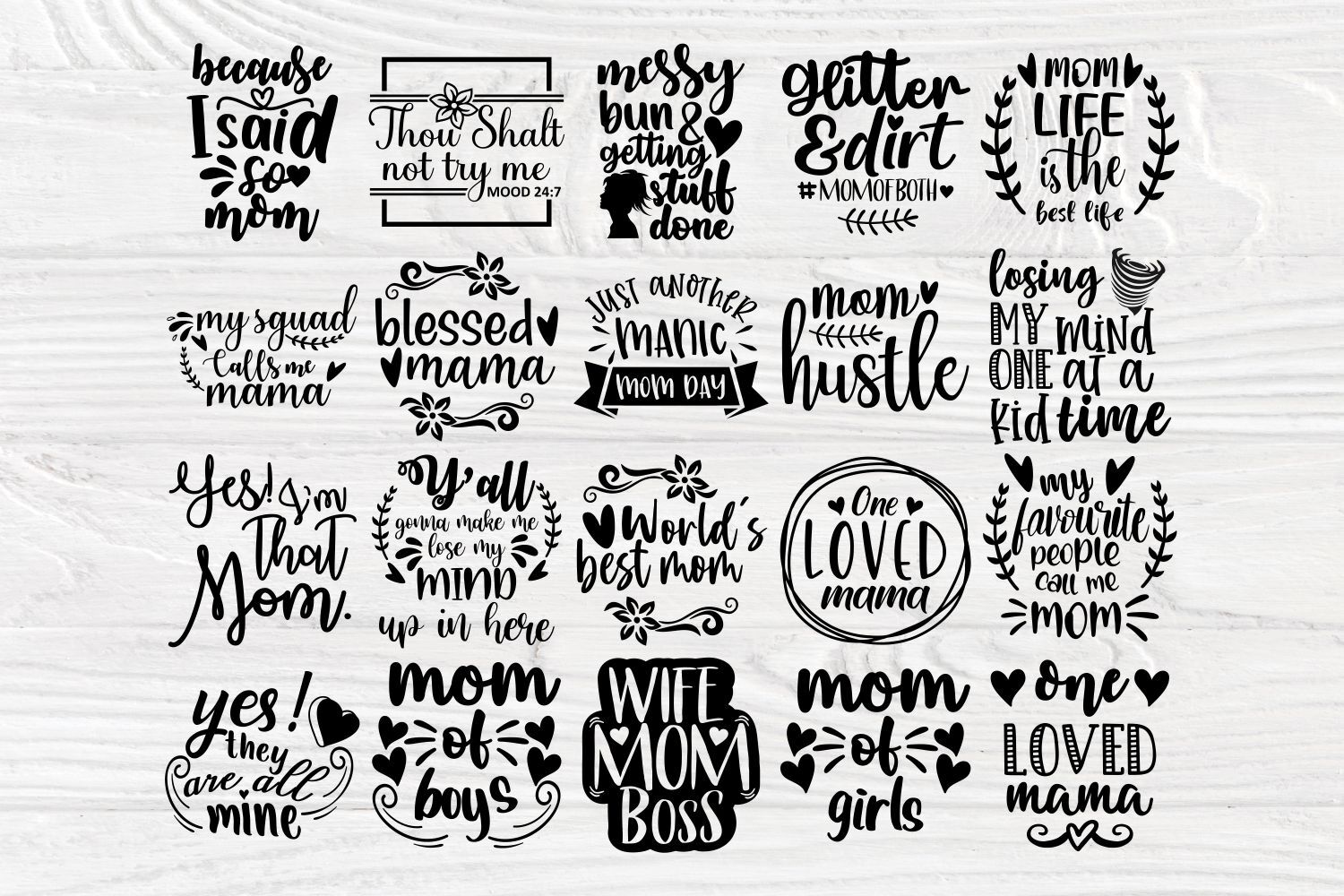 Mom SVG Bundle, Funny Mom Quotes Svg, Cricut Svg By TonisArtStudio ...