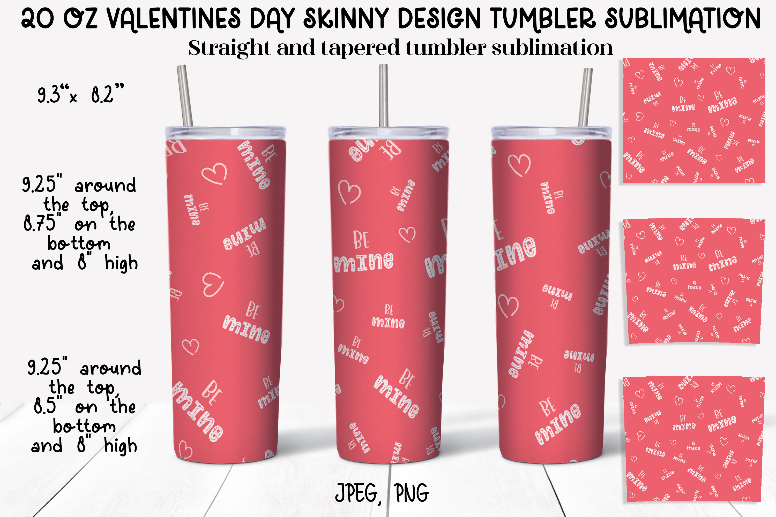 Alcohol Tumbler Wrap Sublimation Bundle