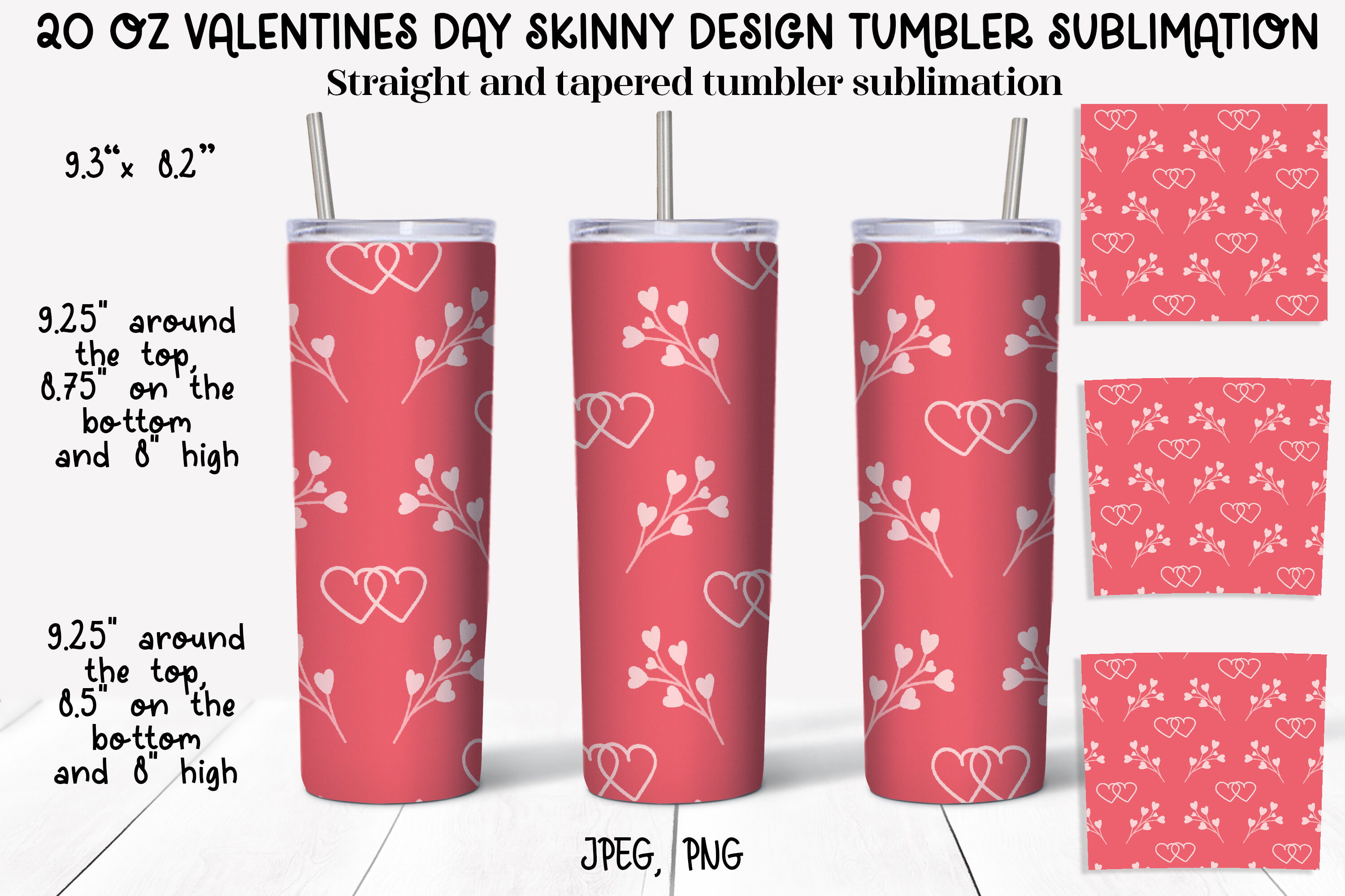 Valentine Tumbler Bundle 20 Oz