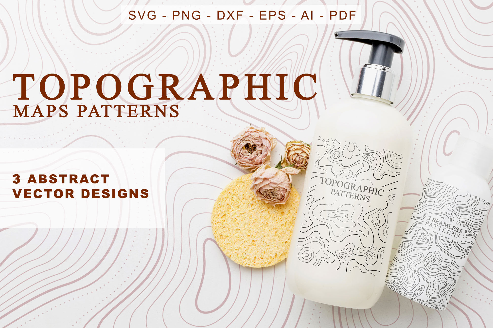 Floral Perfume Bottle SVG- Sublimation Files SVG PNG DFX