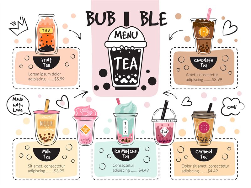 Google Doodle shows love for Bubble Tea today!