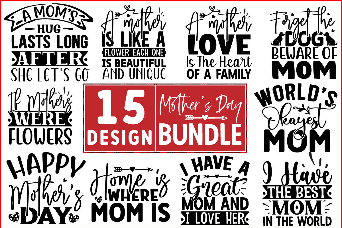 Mother's Day SVG Bundle By joynal8112 | TheHungryJPEG