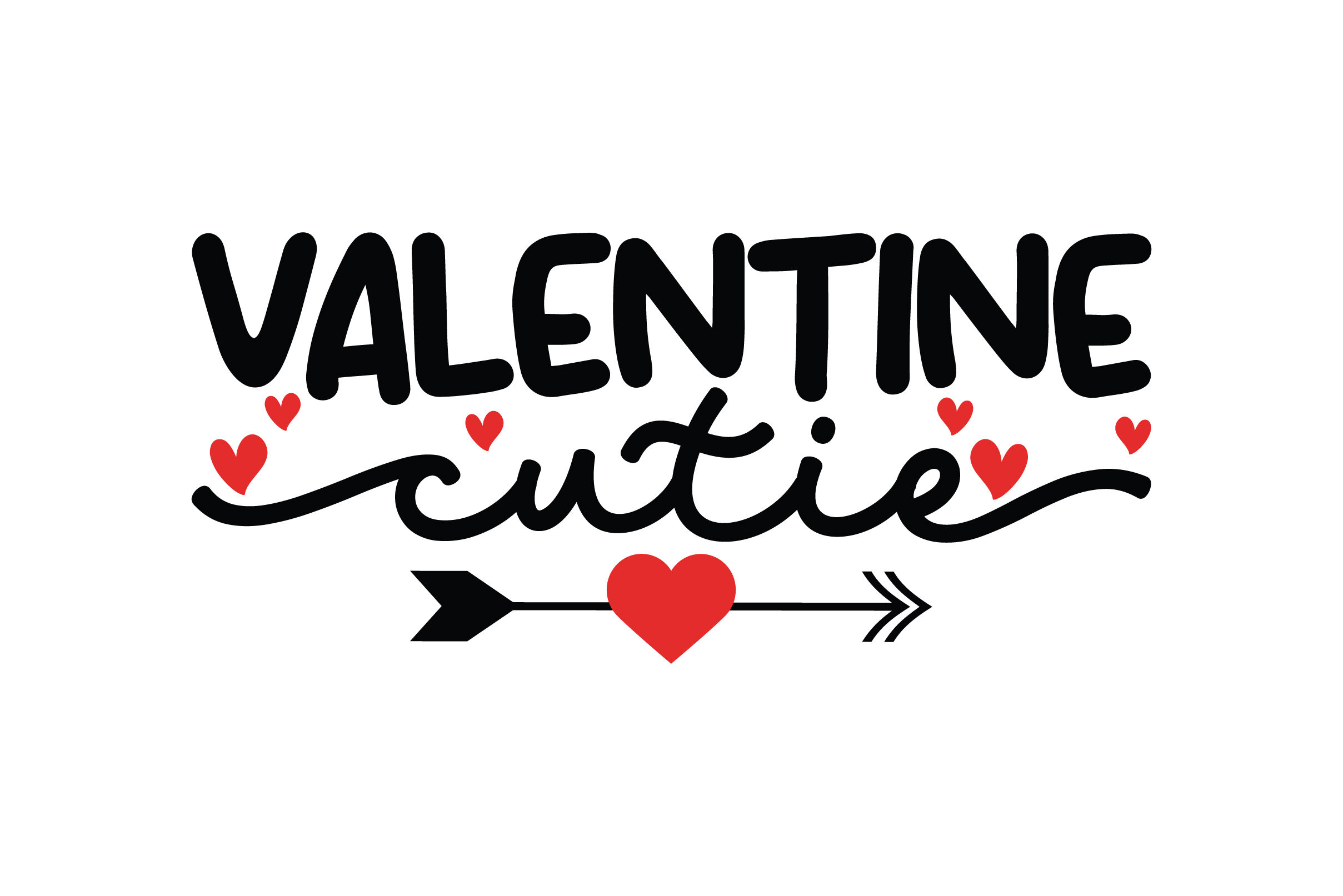 Valentine Cutie | Valentine Day SVG By Black Gallery | TheHungryJPEG.com