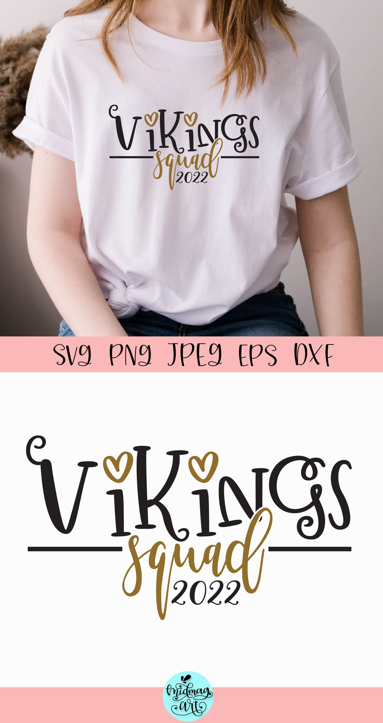 Vikings squad 2022 svg, sports svg By Midmagart | TheHungryJPEG