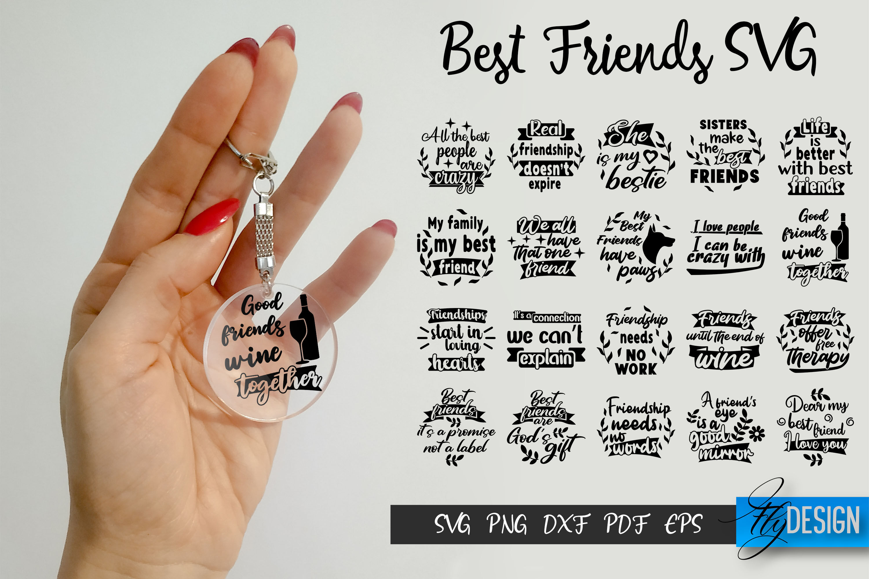 Friendship Quotes & Sayings (Free Clipart & SVG Files) – DIY Projects,  Patterns, Monograms, Designs, Templates