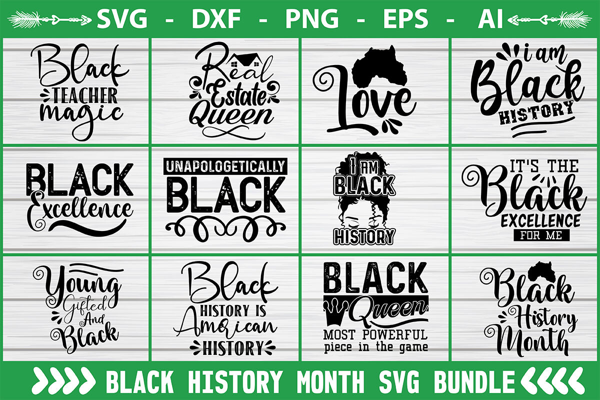 Black History Month T-shirt Design Svg By Sarofydesign | TheHungryJPEG