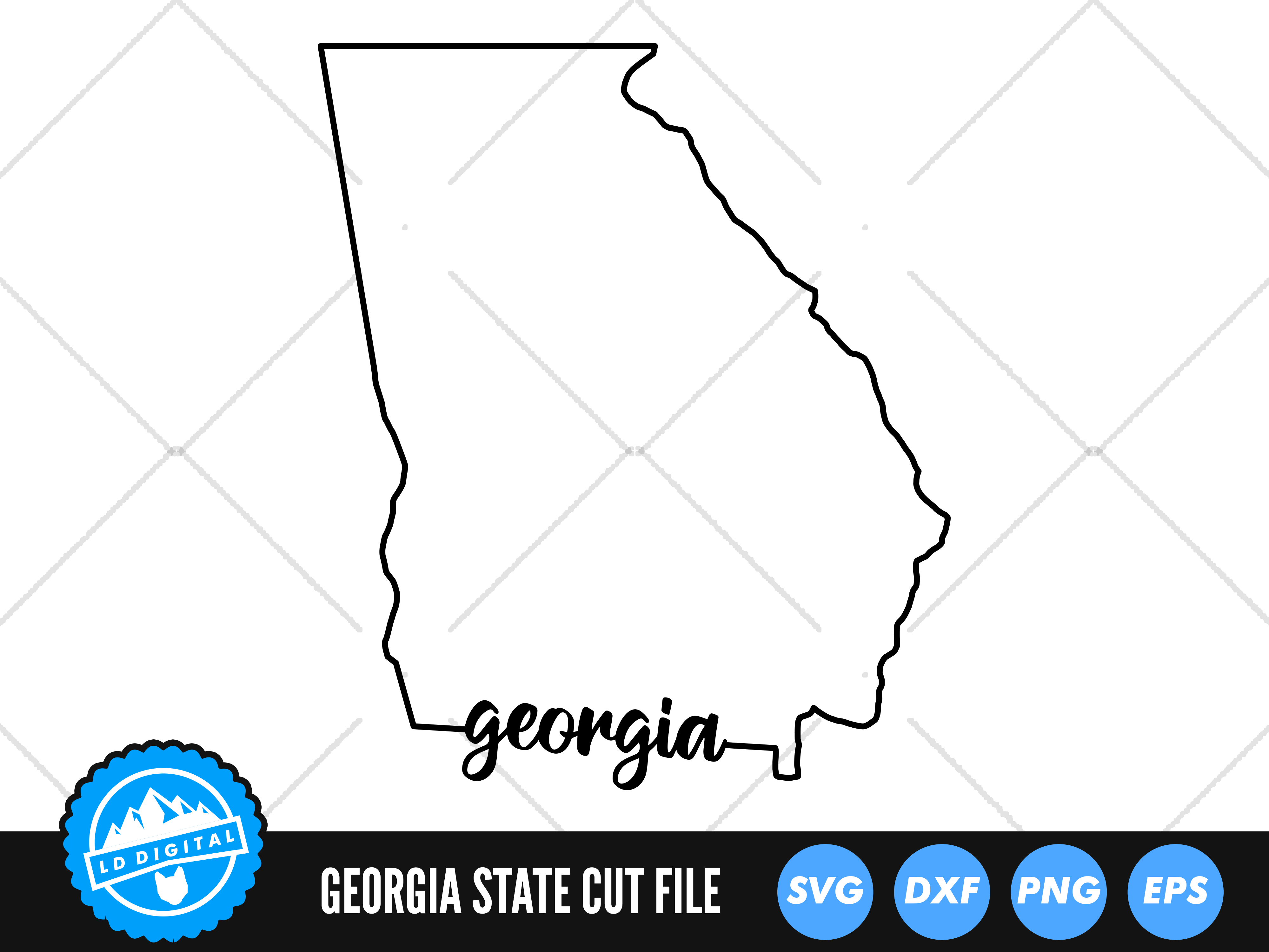 Georgia State Svg, Georgia Png