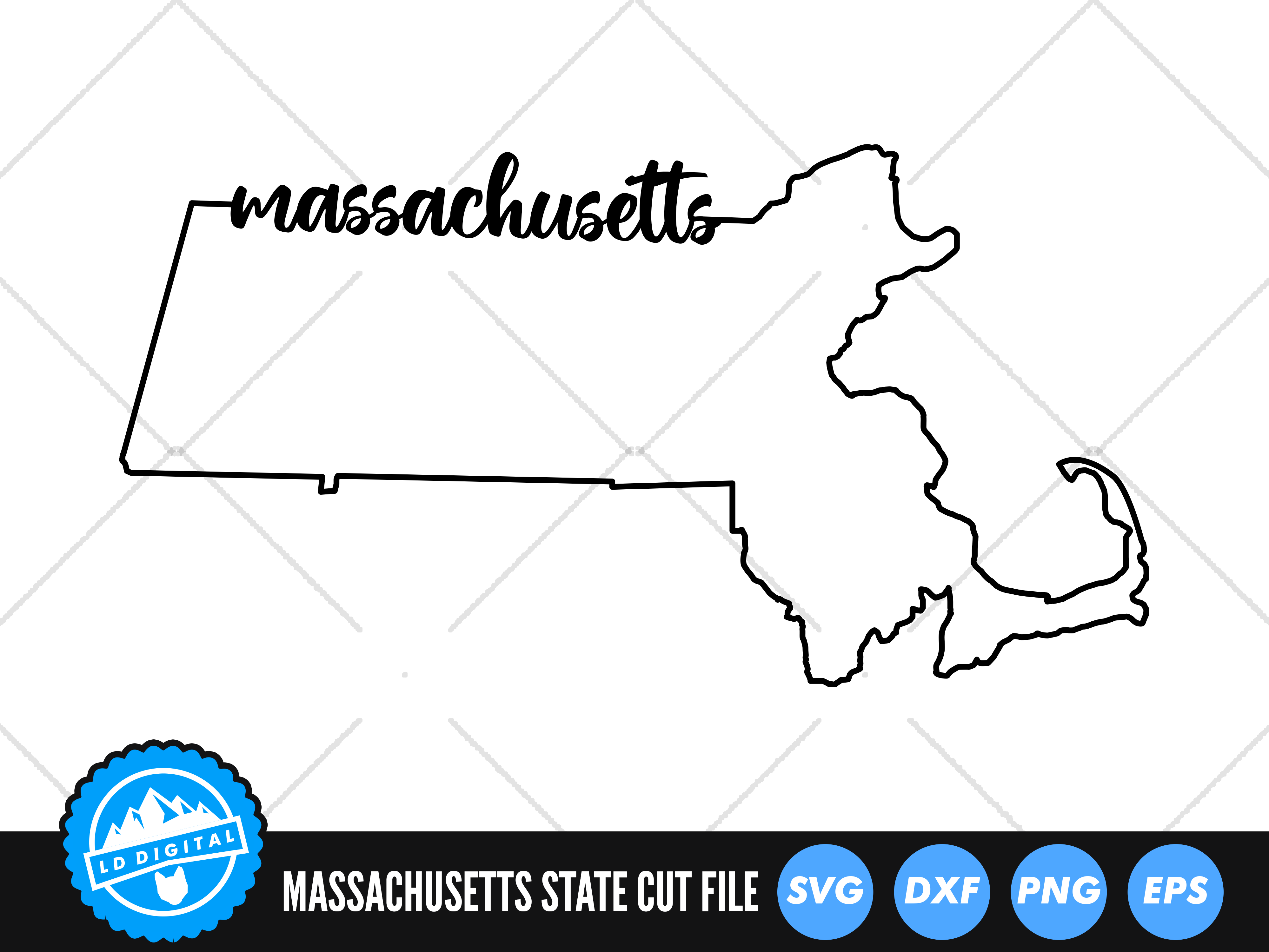 Massachusetts Svg 