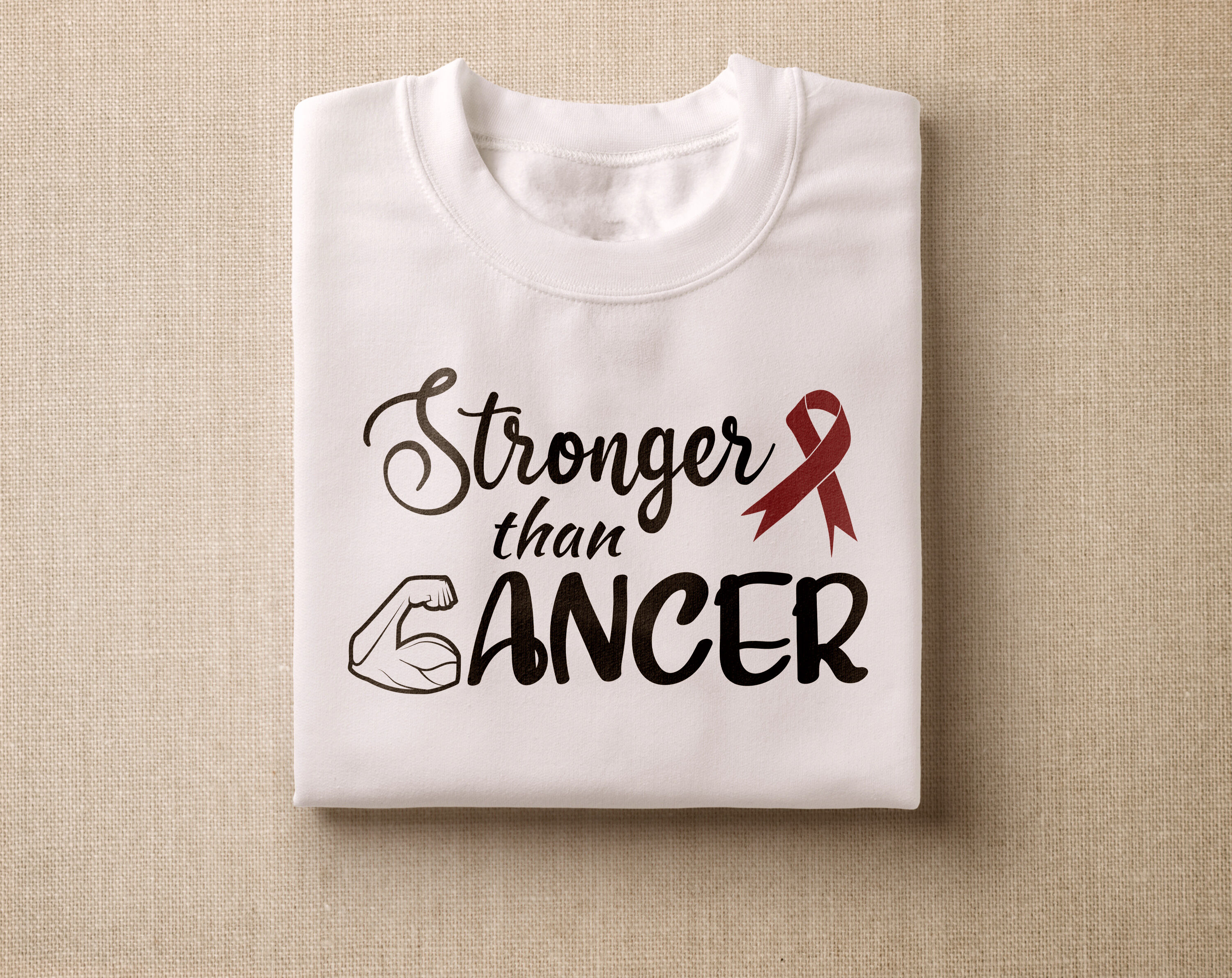 Burgundy Ribbon - Multiple Myeloma Awareness' Men's T-Shirt